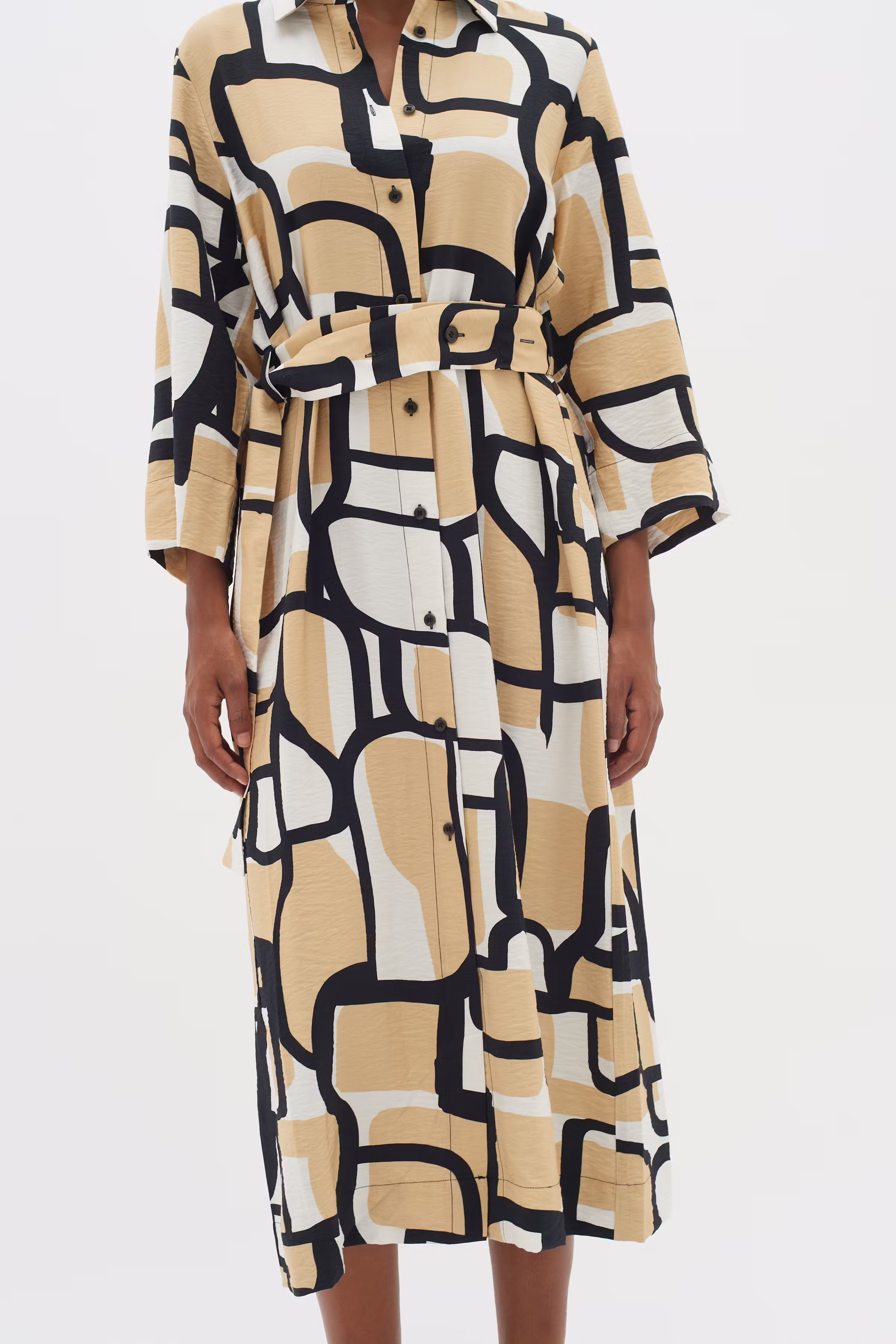 HecanteIW Shirt Klänning LOOKBOOK FRONT 30109128-302753