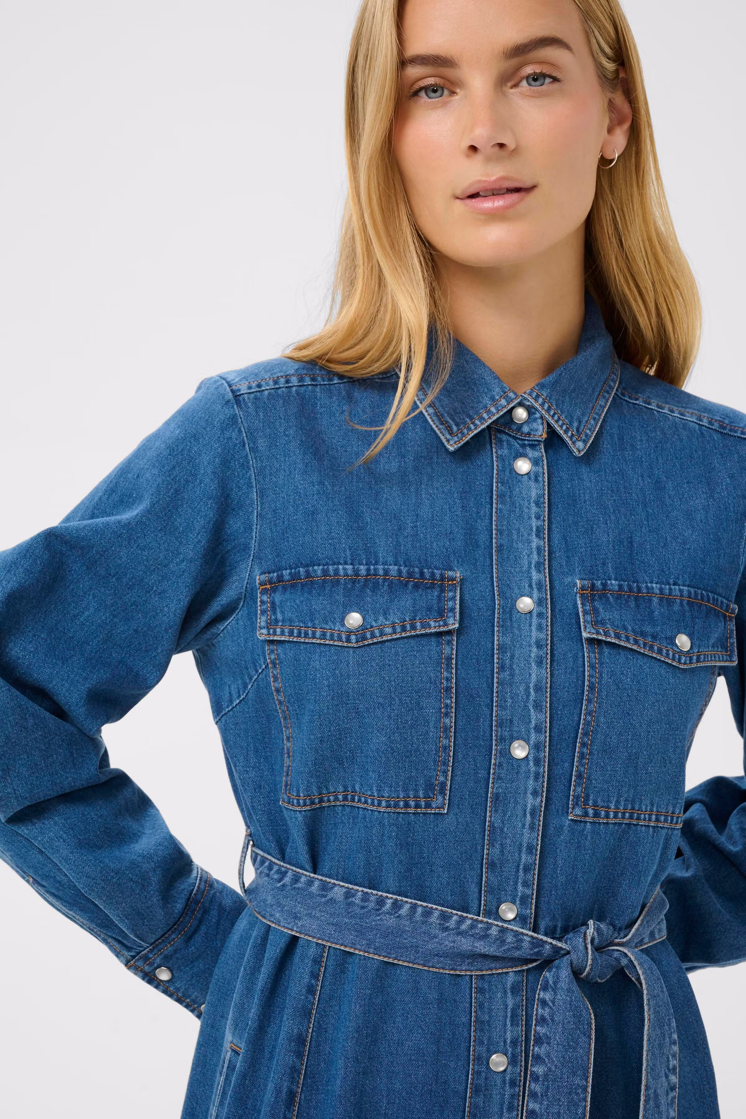 PolenkaPW Jeansklänning LOOKBOOK DETAIL 30310618-300156