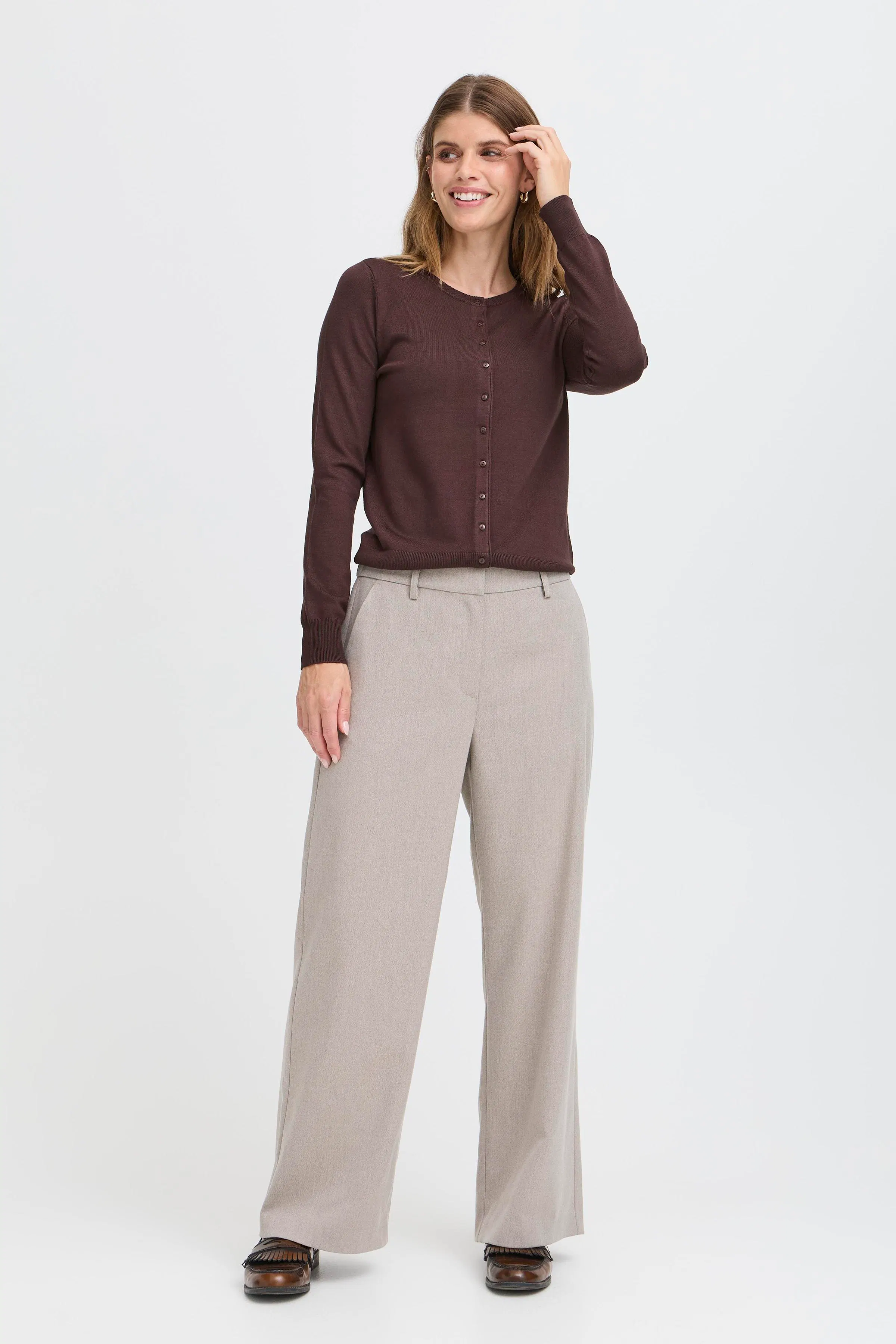 FRZubasic Cardigan LOOKBOOK FRONT 20604187-191109