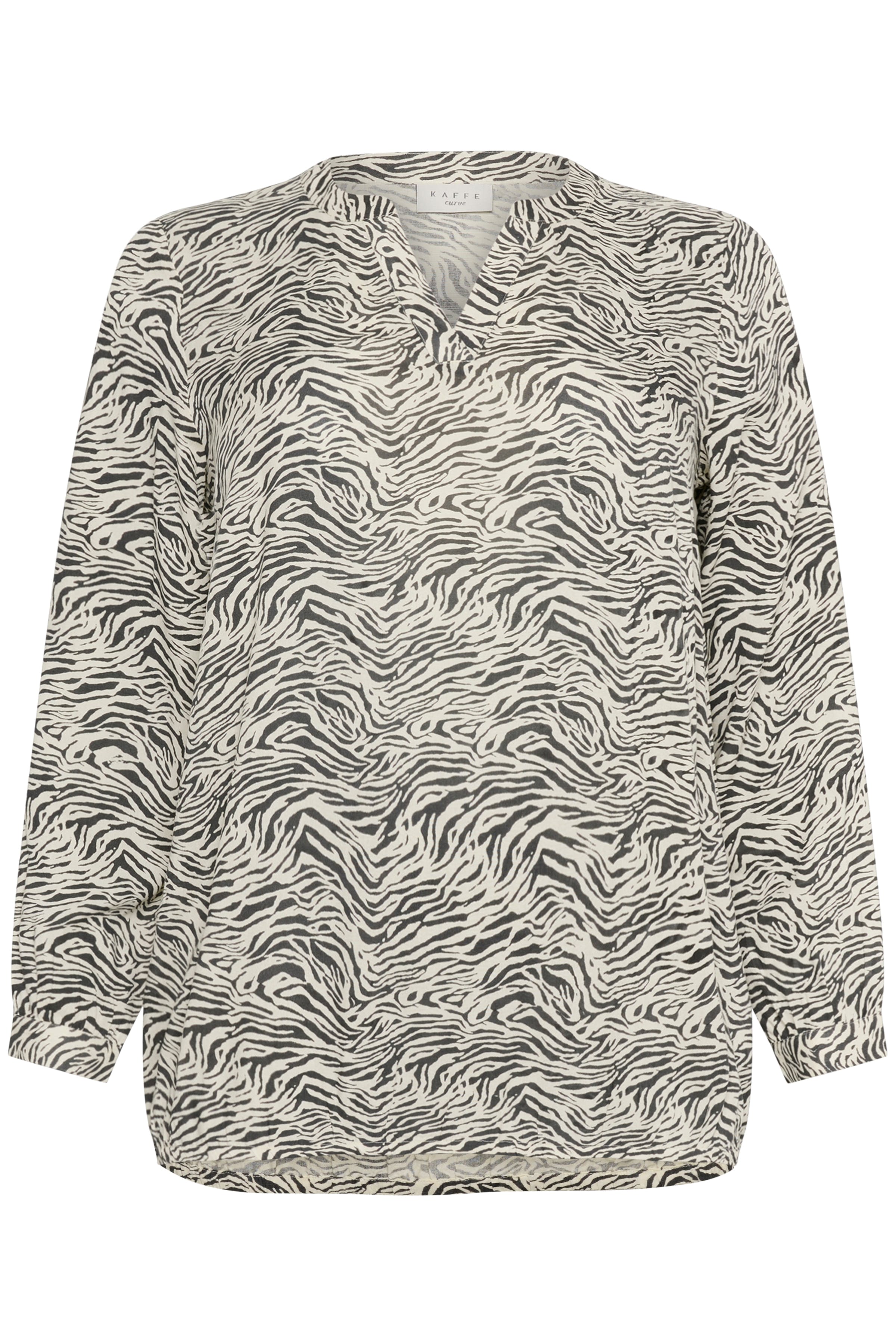 KCdiana Leopardbluse PACK FRONT 10581815-107077