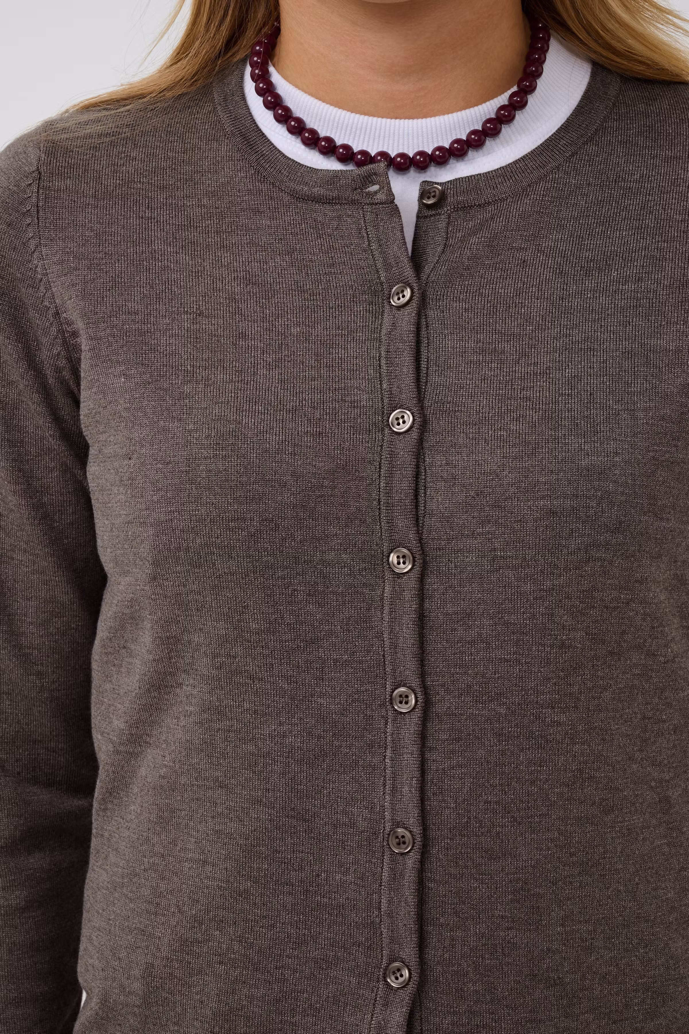 MilaSZ R-Neck Cardigan LOOKBOOK DETAIL 30500005-1914301
