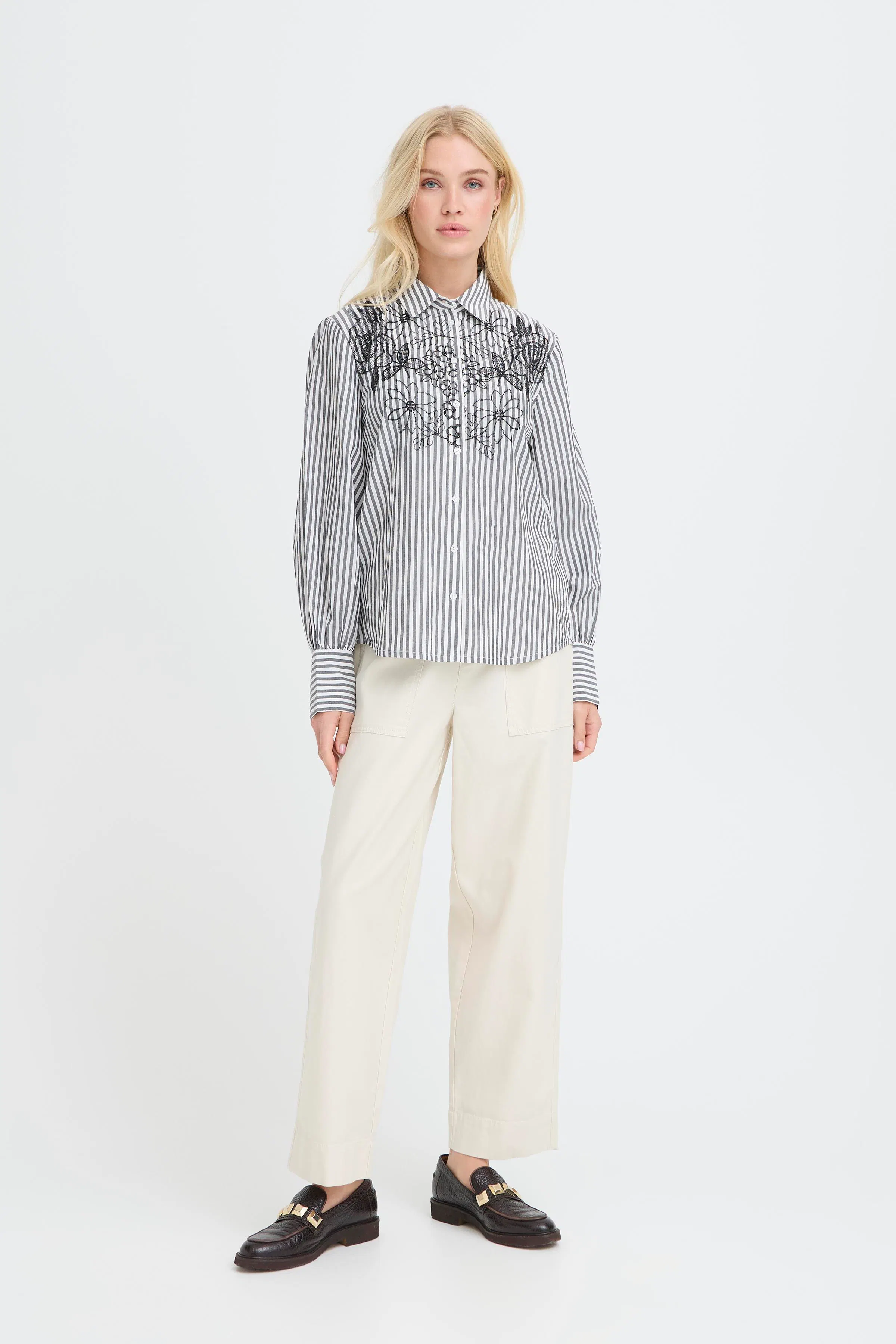 BYFIOL Skjorte LOOKBOOK FRONT 20818674-900006013
