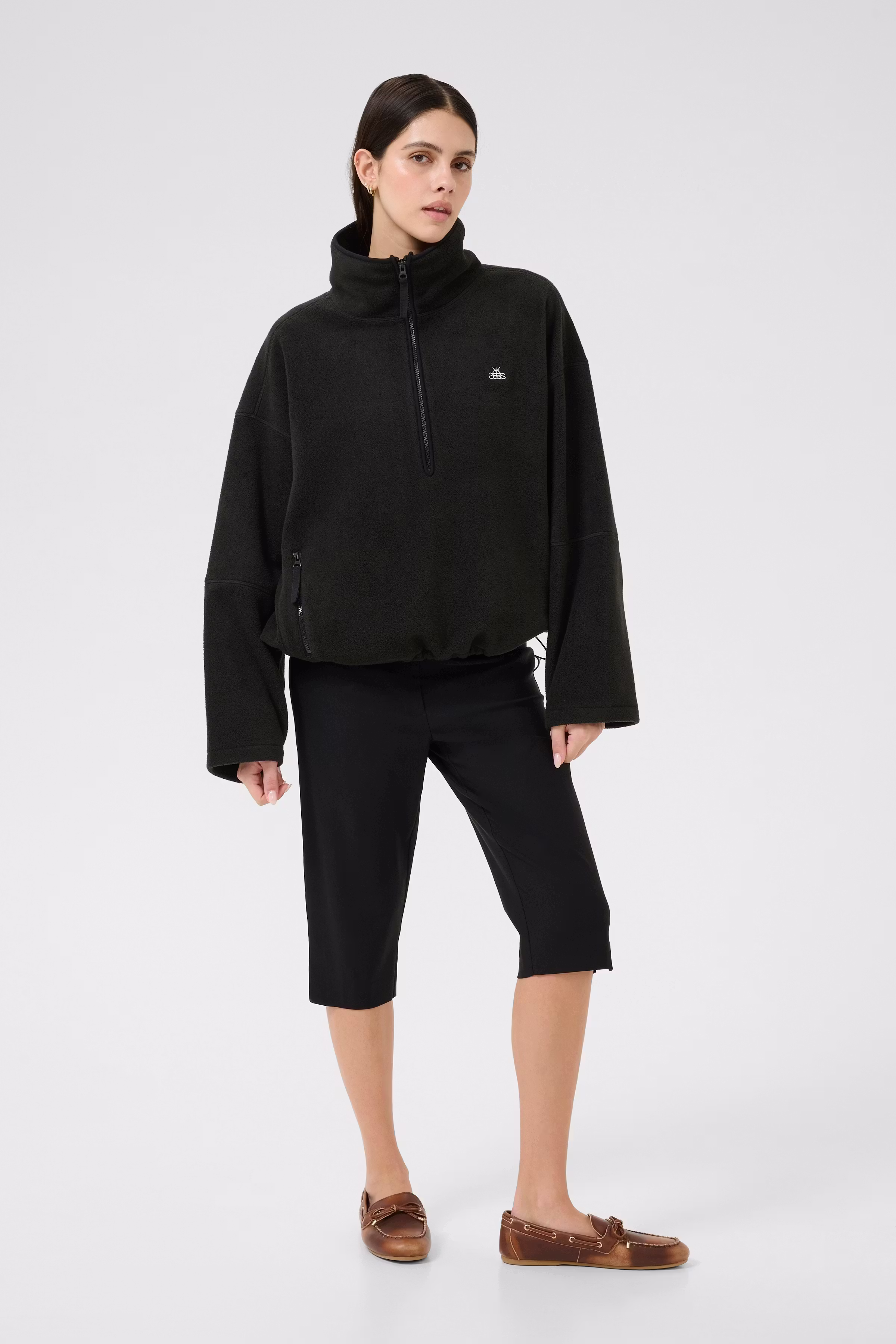 KBWenna Fleecetrøje LOOKBOOK FRONT 10105753-194008