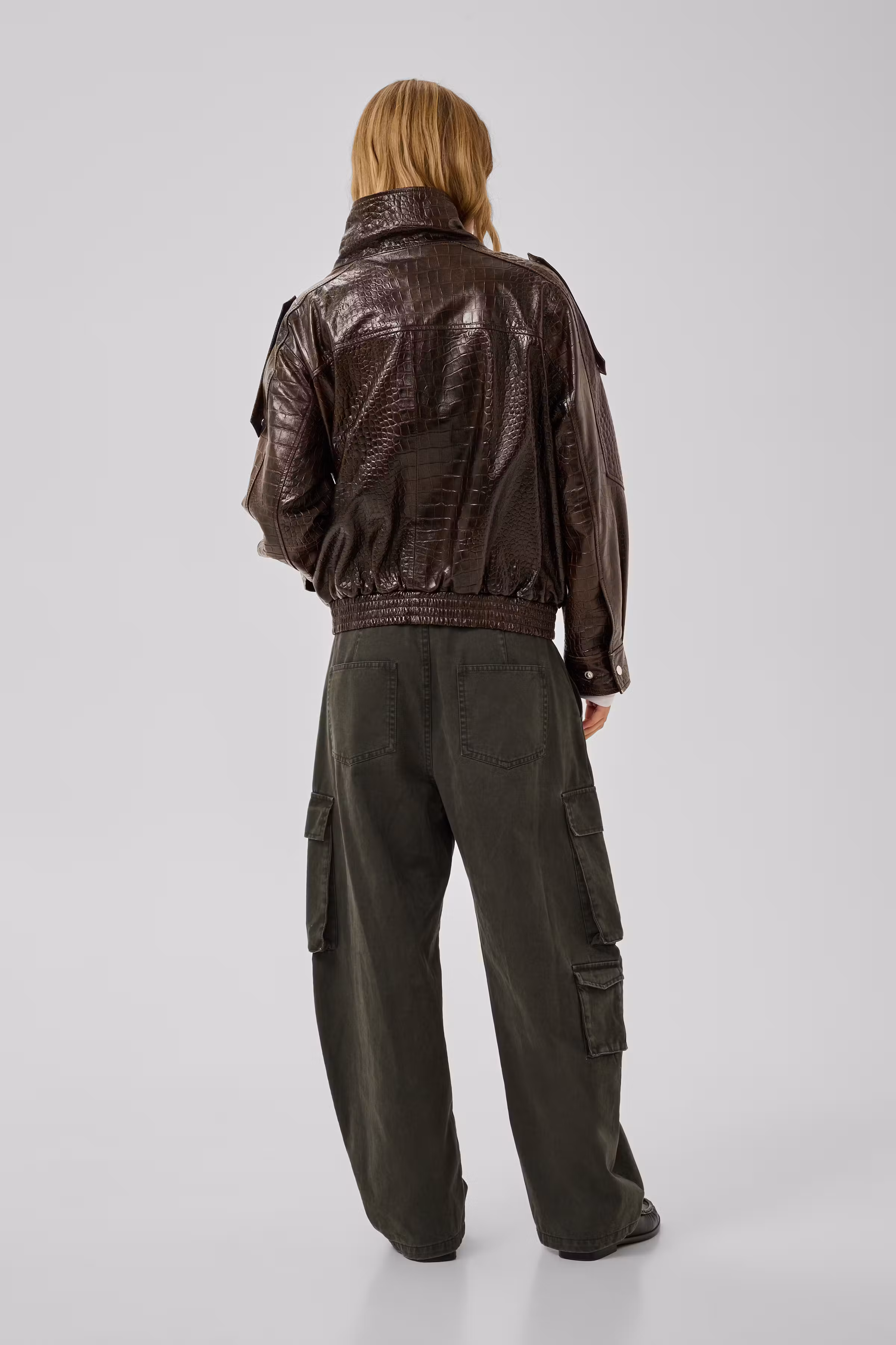 MWElijah Lederjacke LOOKBOOK BACK 10705812-1000216