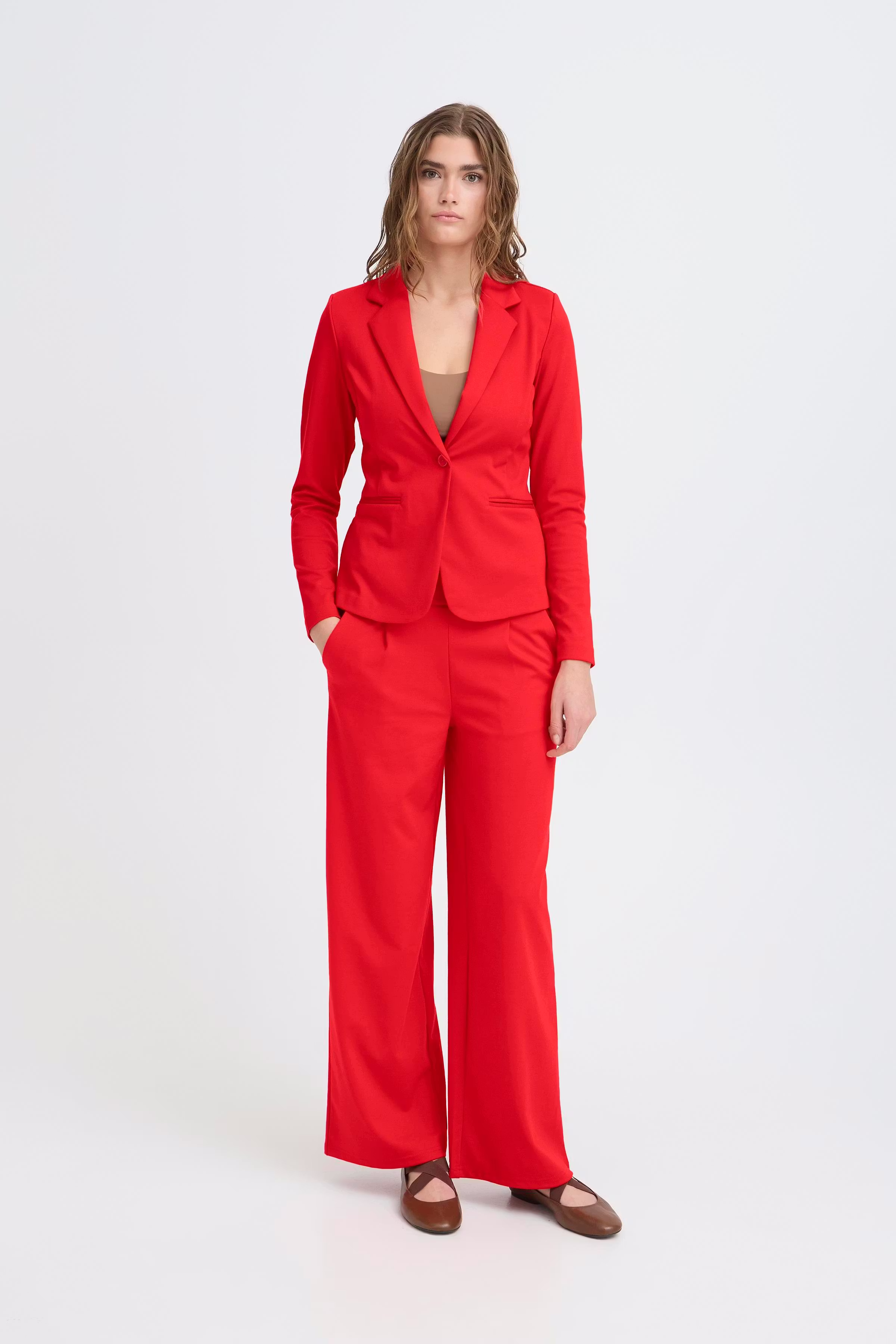 IHKATE LONG WIDE  Byxor LOOKBOOK FRONT 20118337-191763