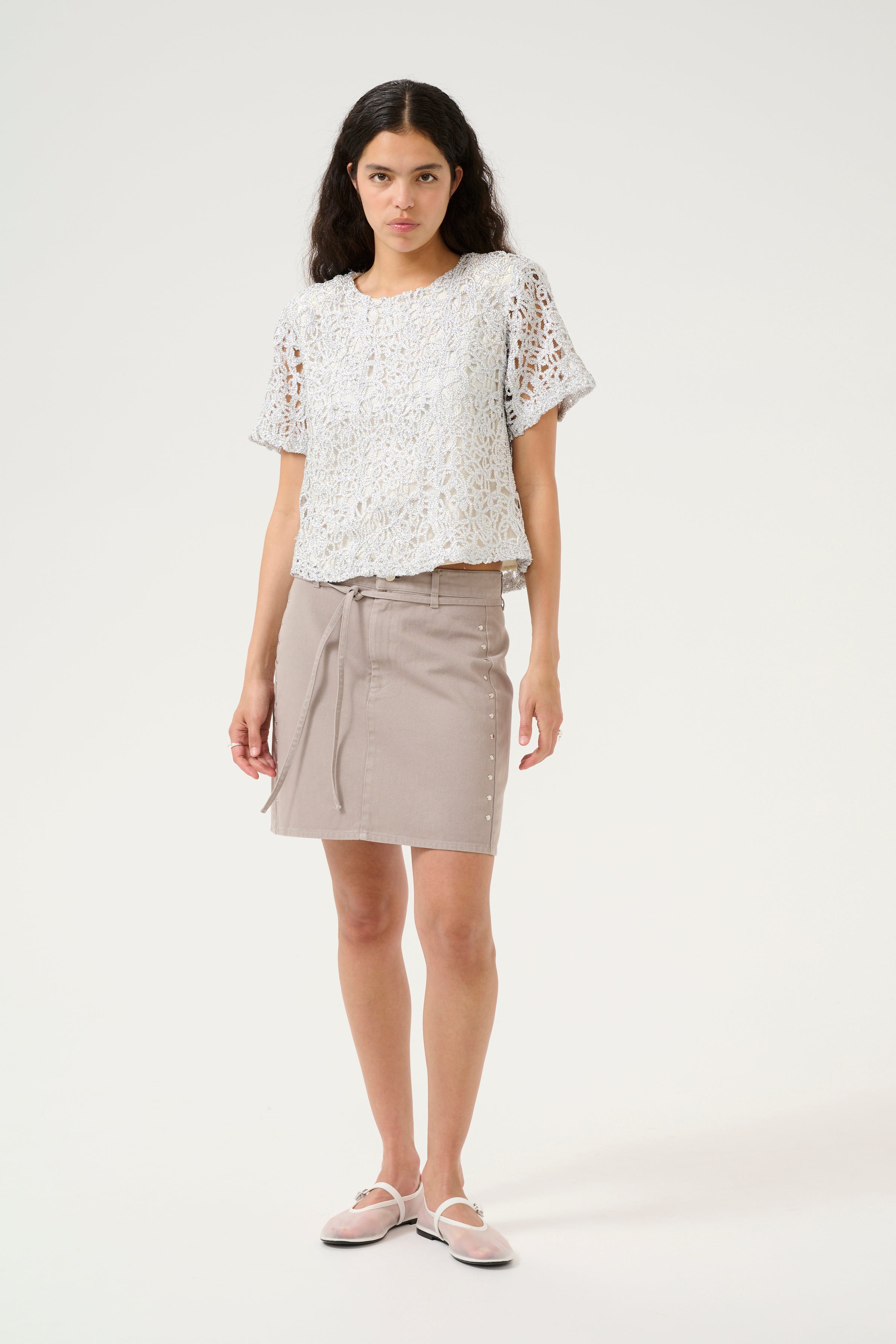 KBUnique Denim skirt LOOKBOOK FRONT 10105362-165803