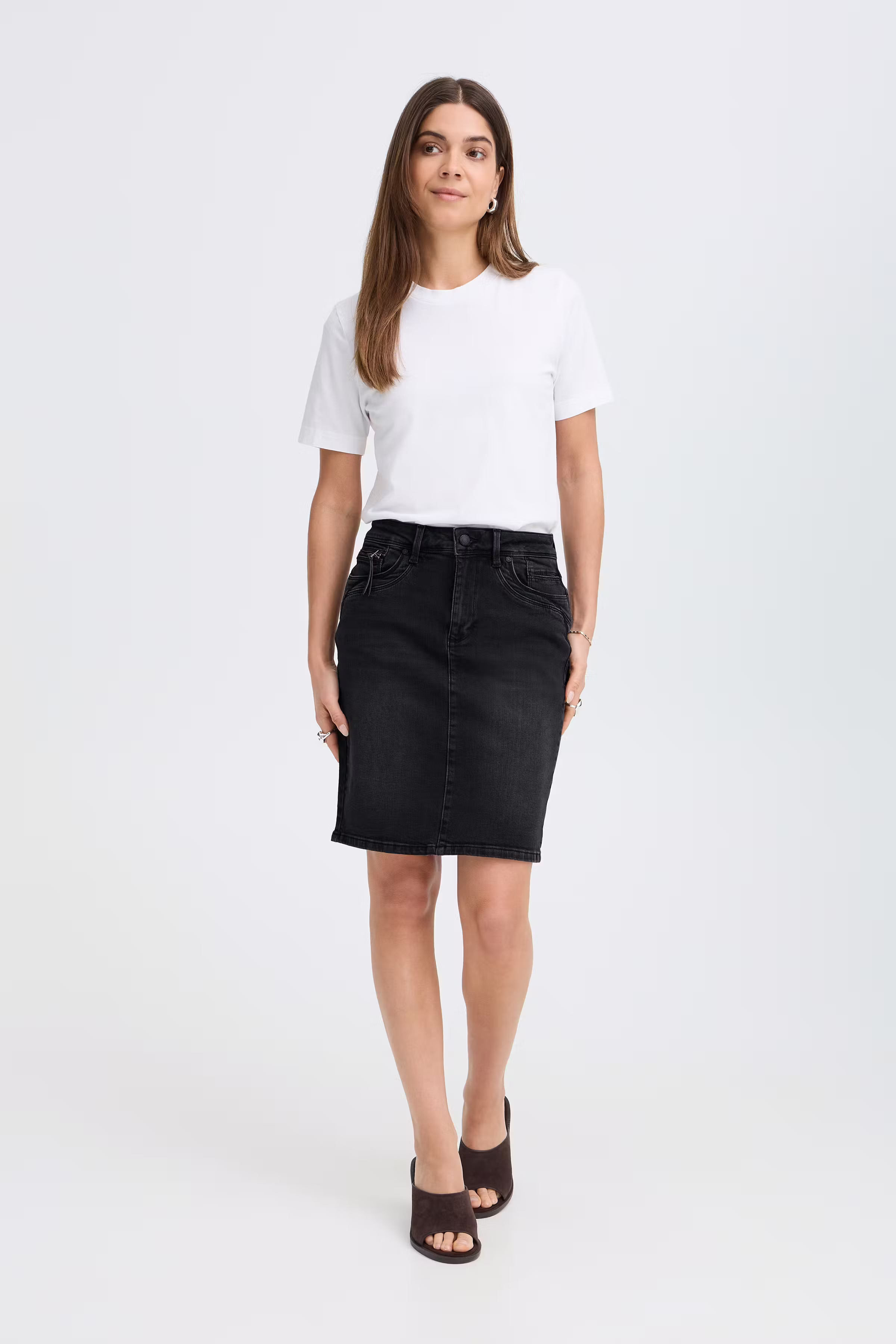 PZKAROLINA Skjørt LOOKBOOK FRONT 50207699-200004
