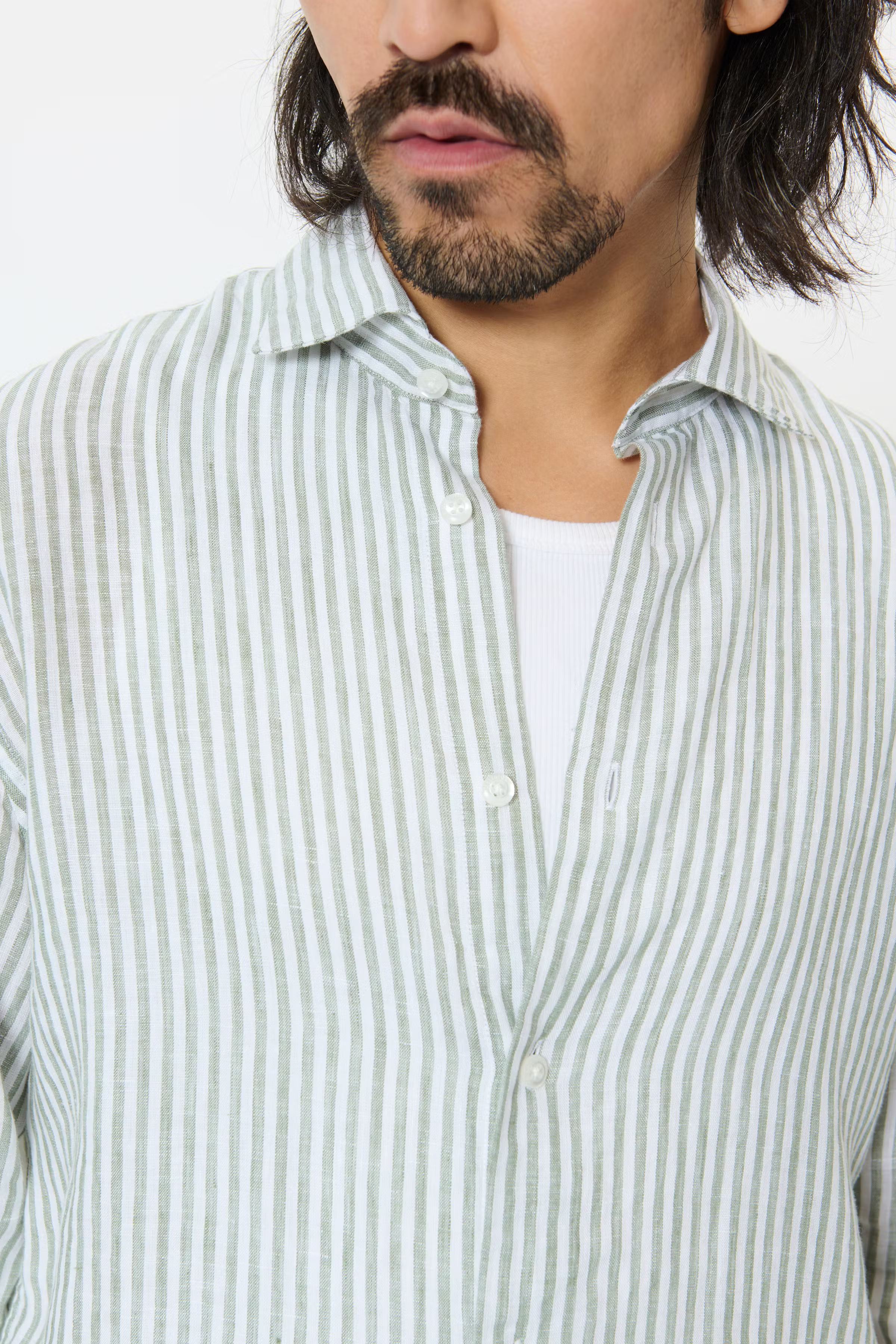 MAmarc Linen Shirt LOOKBOOK DETAIL 30207239-176212