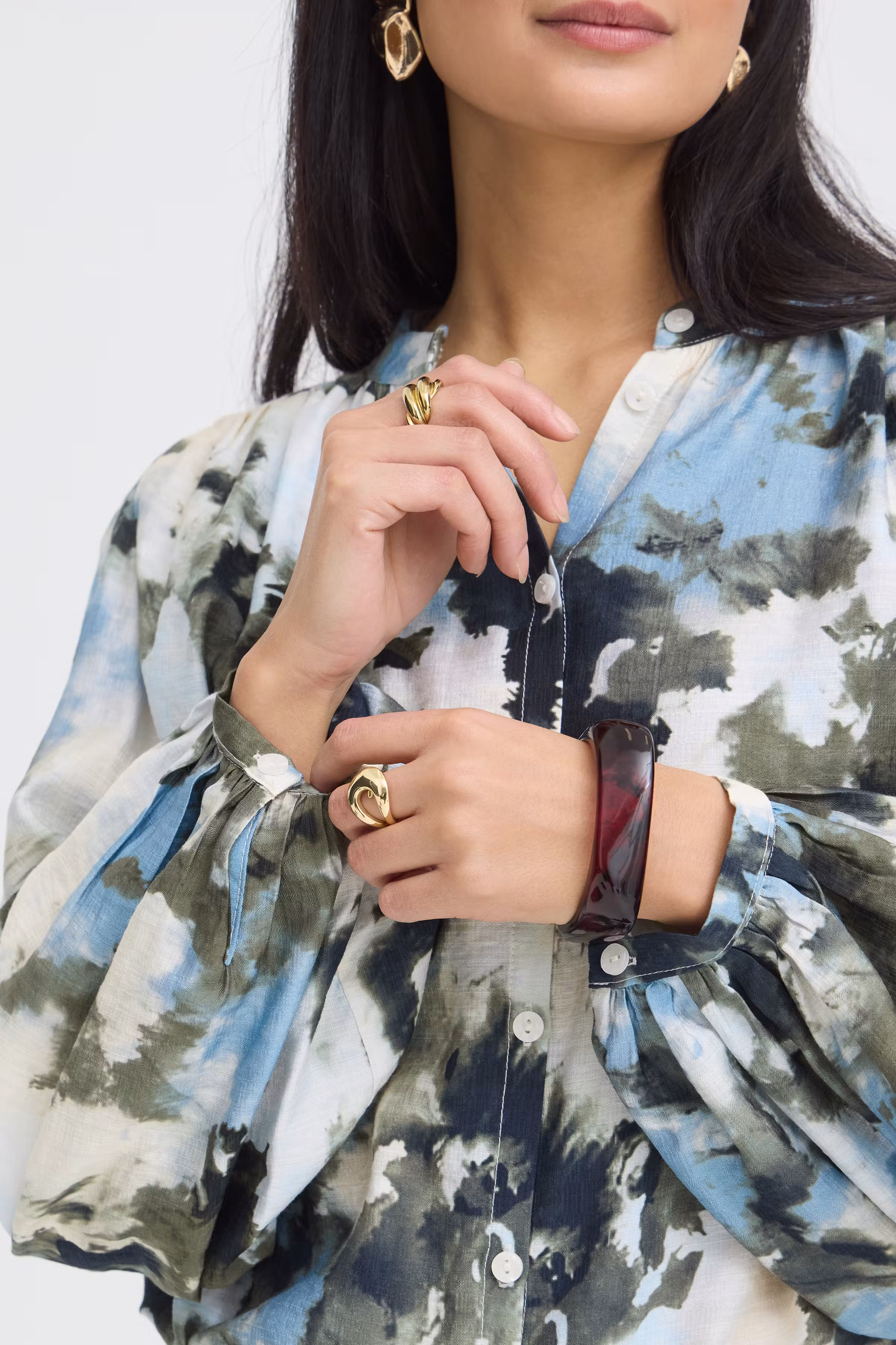 FRARIANA Skjorte LOOKBOOK DETAIL 20618030-900012204