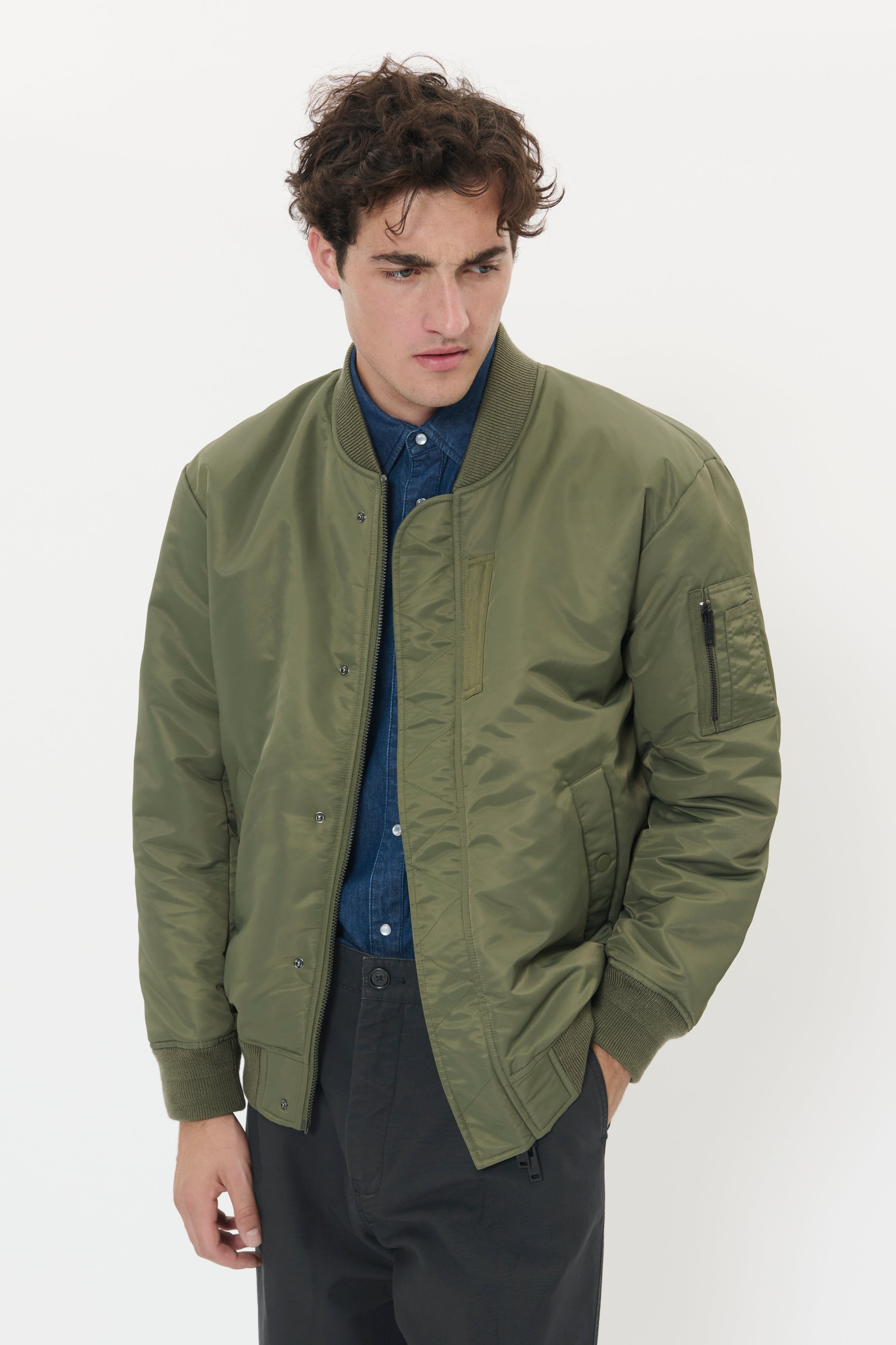 MAbatley M73 Bomberjakke LOOKBOOK FRONT 30208862-190515