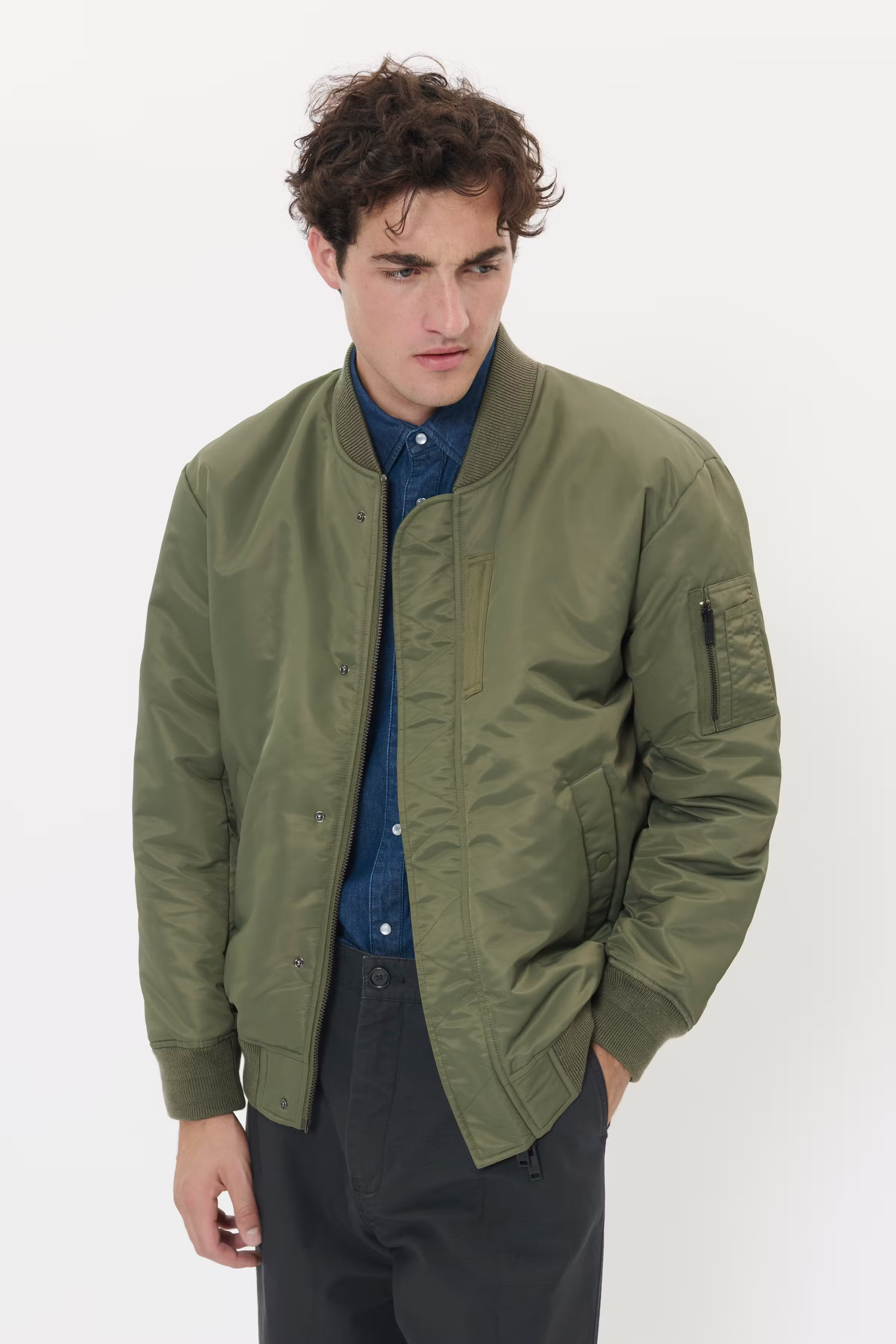 MAbatley M73 Bomberjakke LOOKBOOK FRONT 30208862-190515