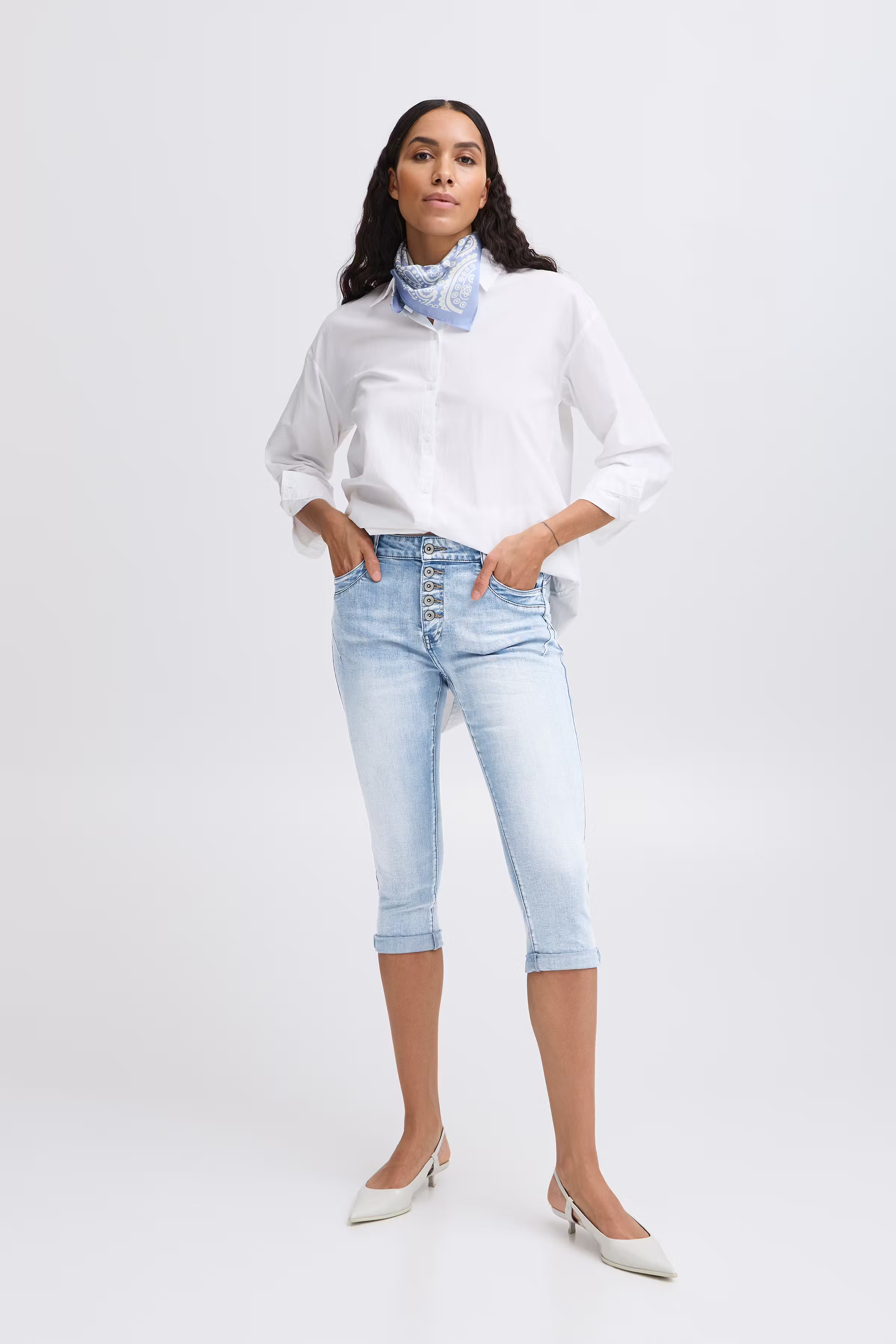 BXKAILY Capri bukser LOOKBOOK FRONT 20809303-200460