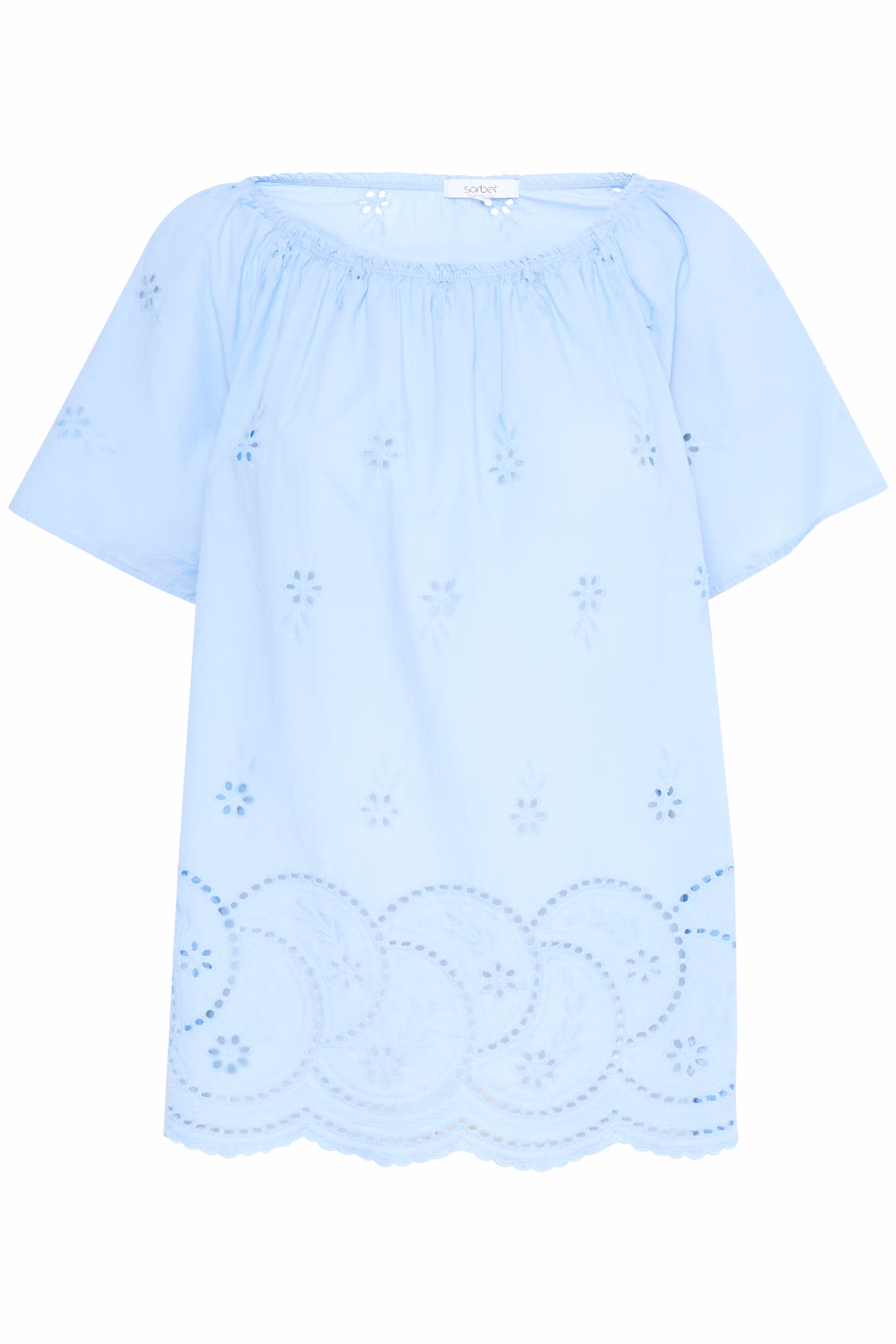 Kortermet bluse PACK FRONT 22100598-154020