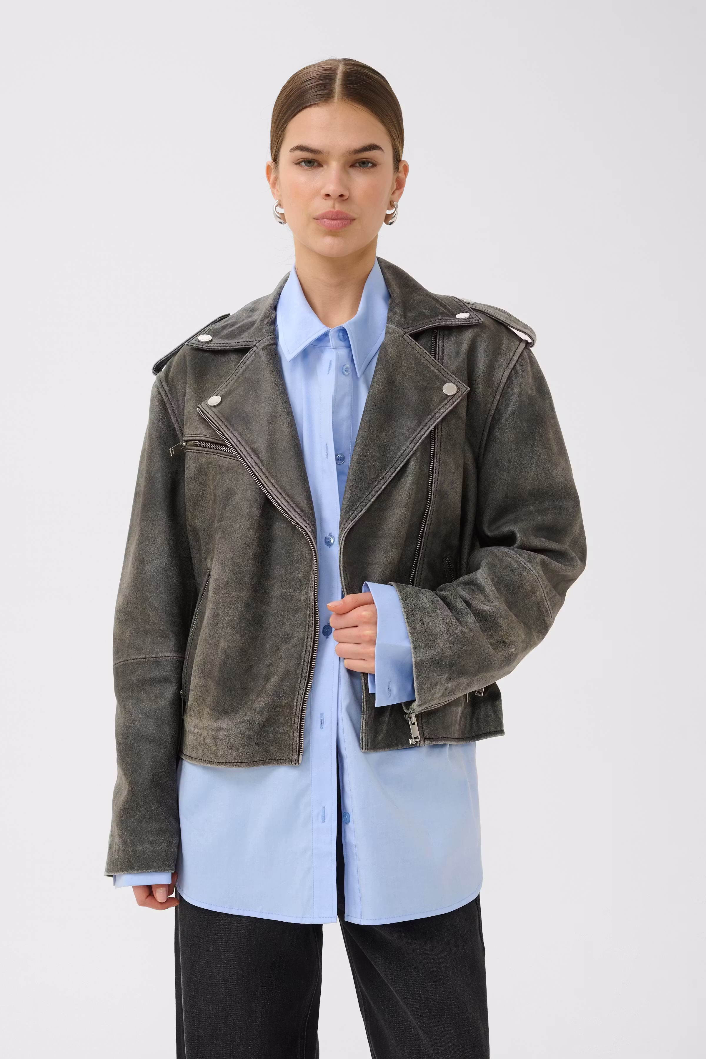 GZnaomi Leather jacket LOOKBOOK FRONT 10910404-108626