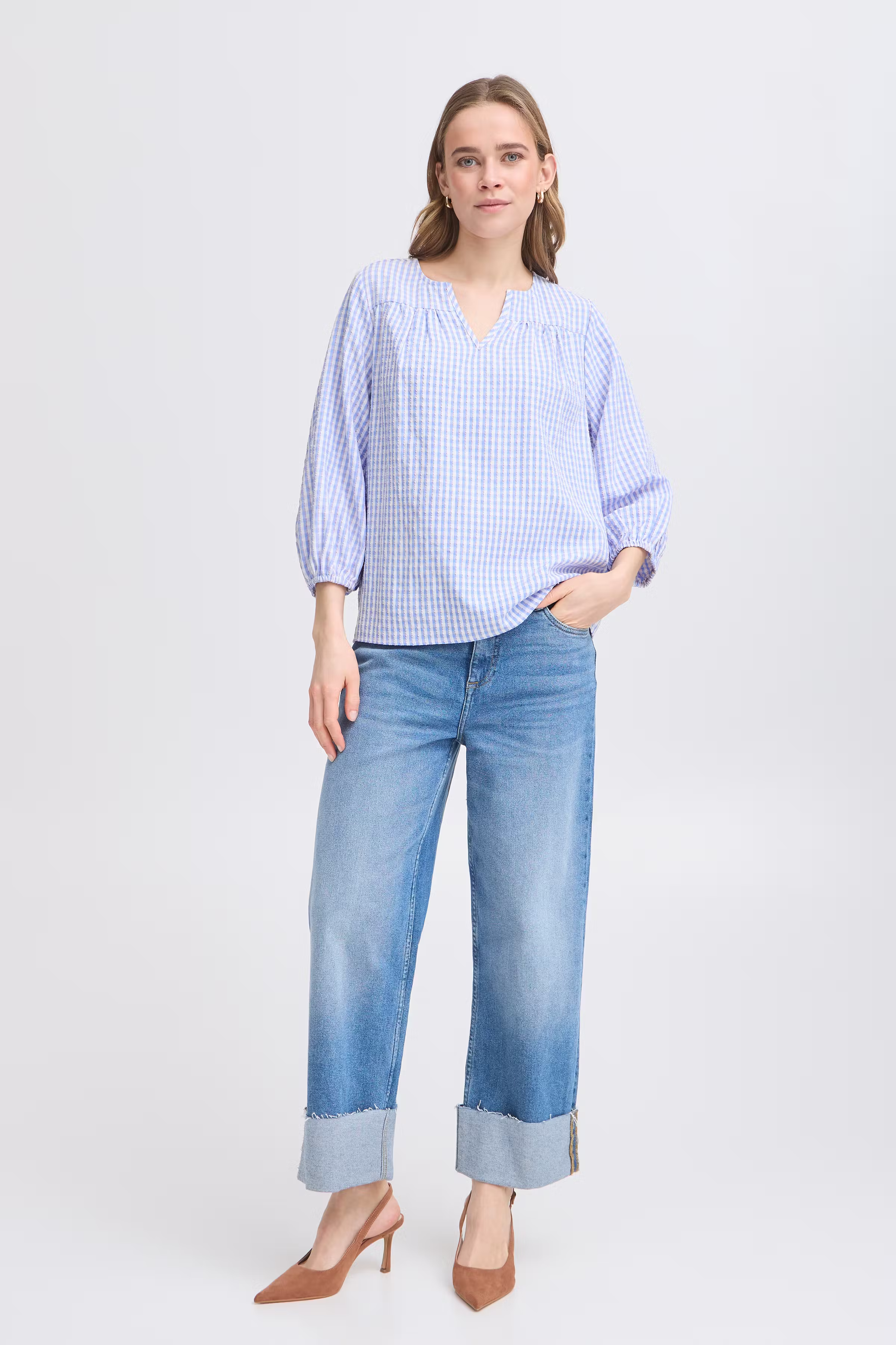 FRCHECKNA Skjorte LOOKBOOK FRONT 20616237-174139