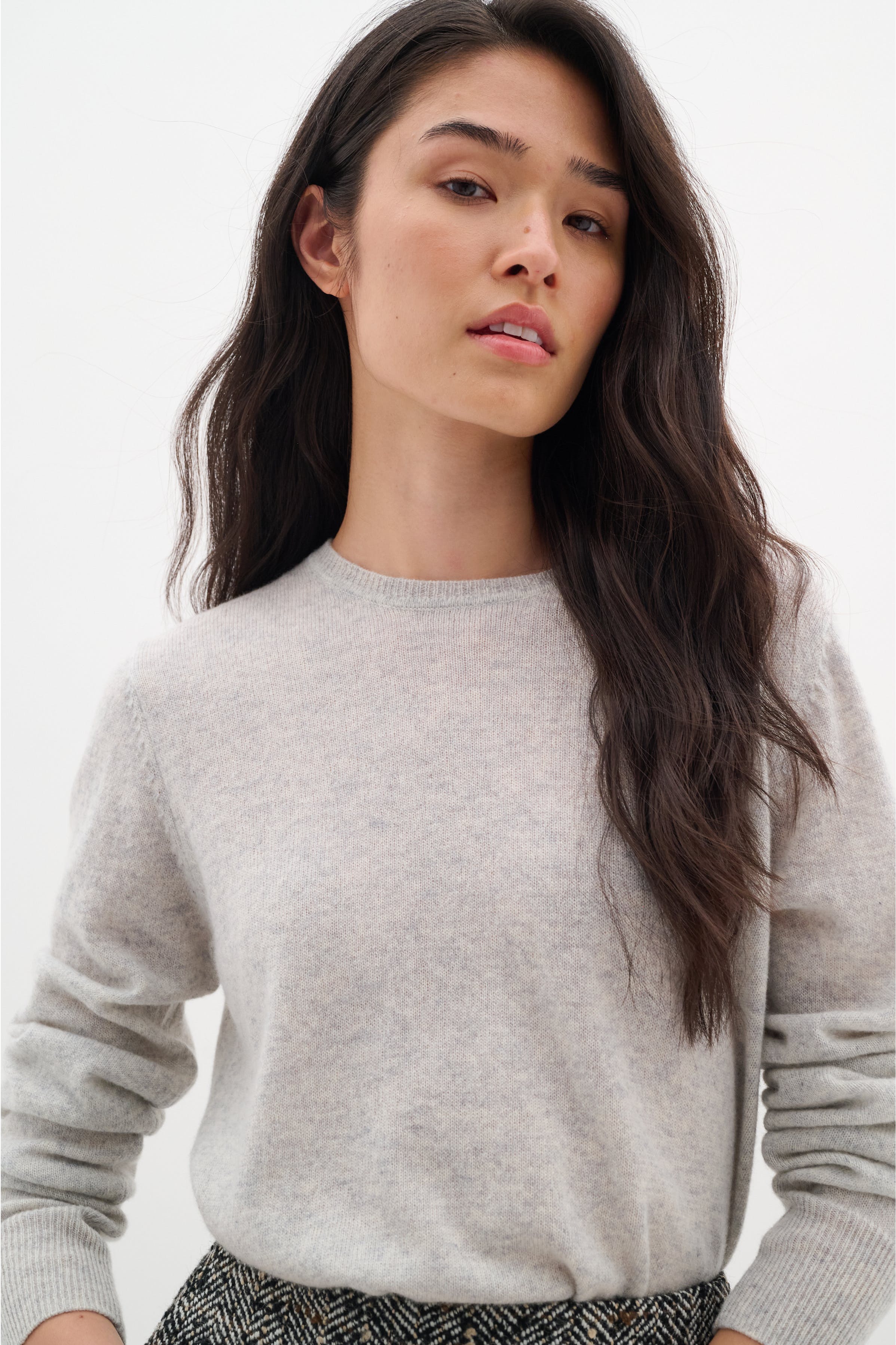 LukkaIW Crew-neck  Kashmir Pullover LOOKBOOK DETAIL 30107629-10045