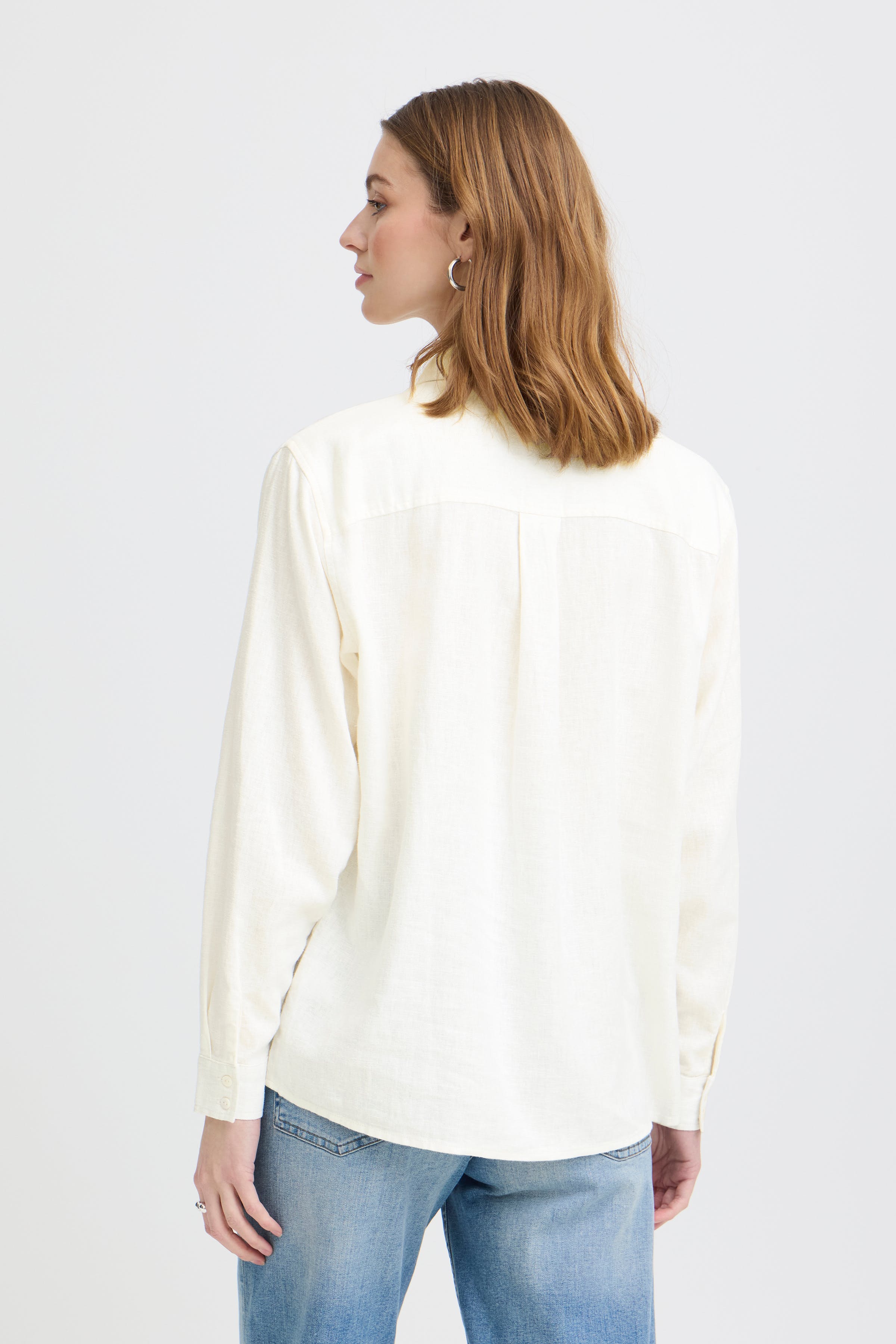 IHLINNO Långärmad skjorta LOOKBOOK BACK 20122920-114201