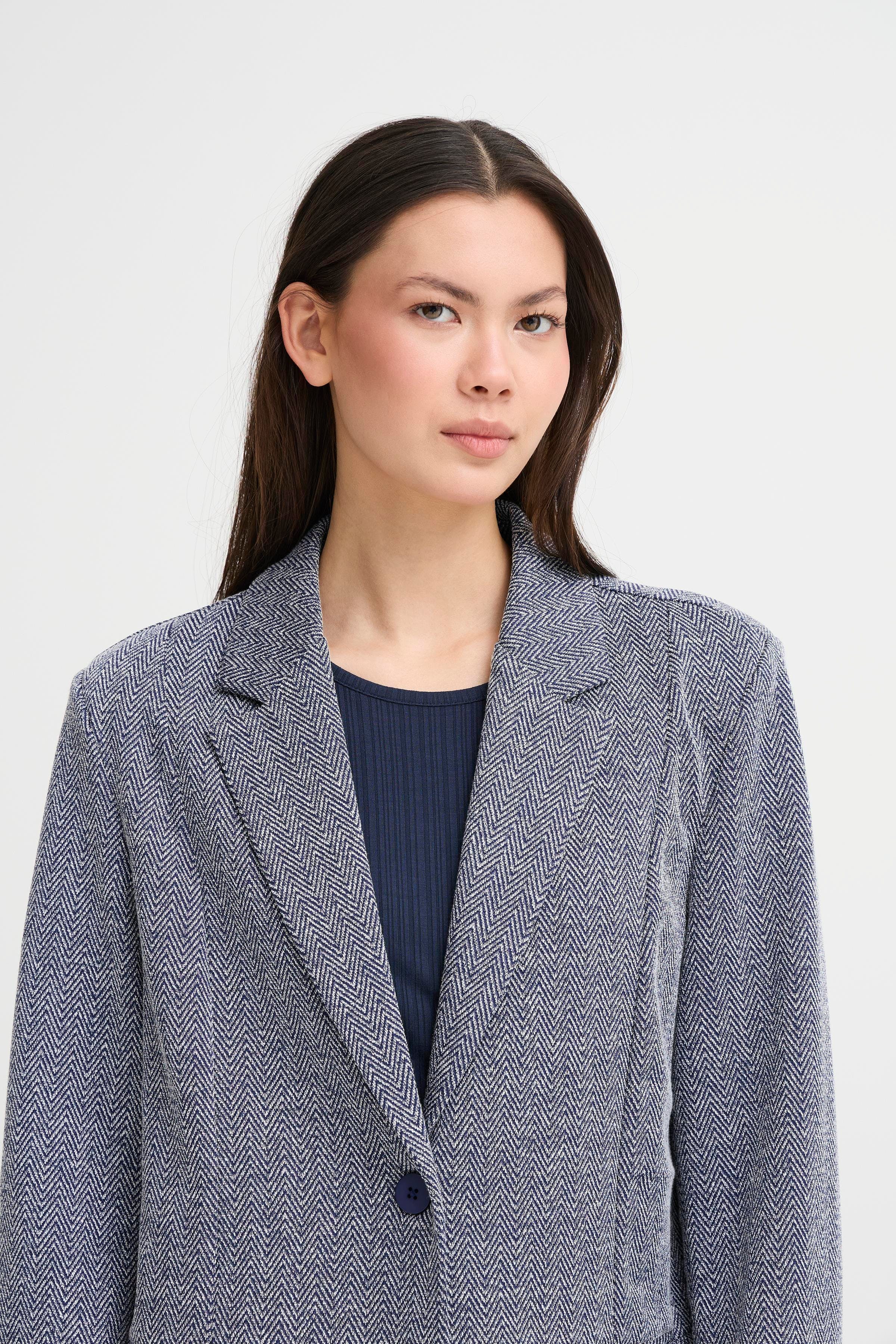 IHKATE JACQUARD OVERSIZE Blazer LOOKBOOK DETAIL 20121605-900000478