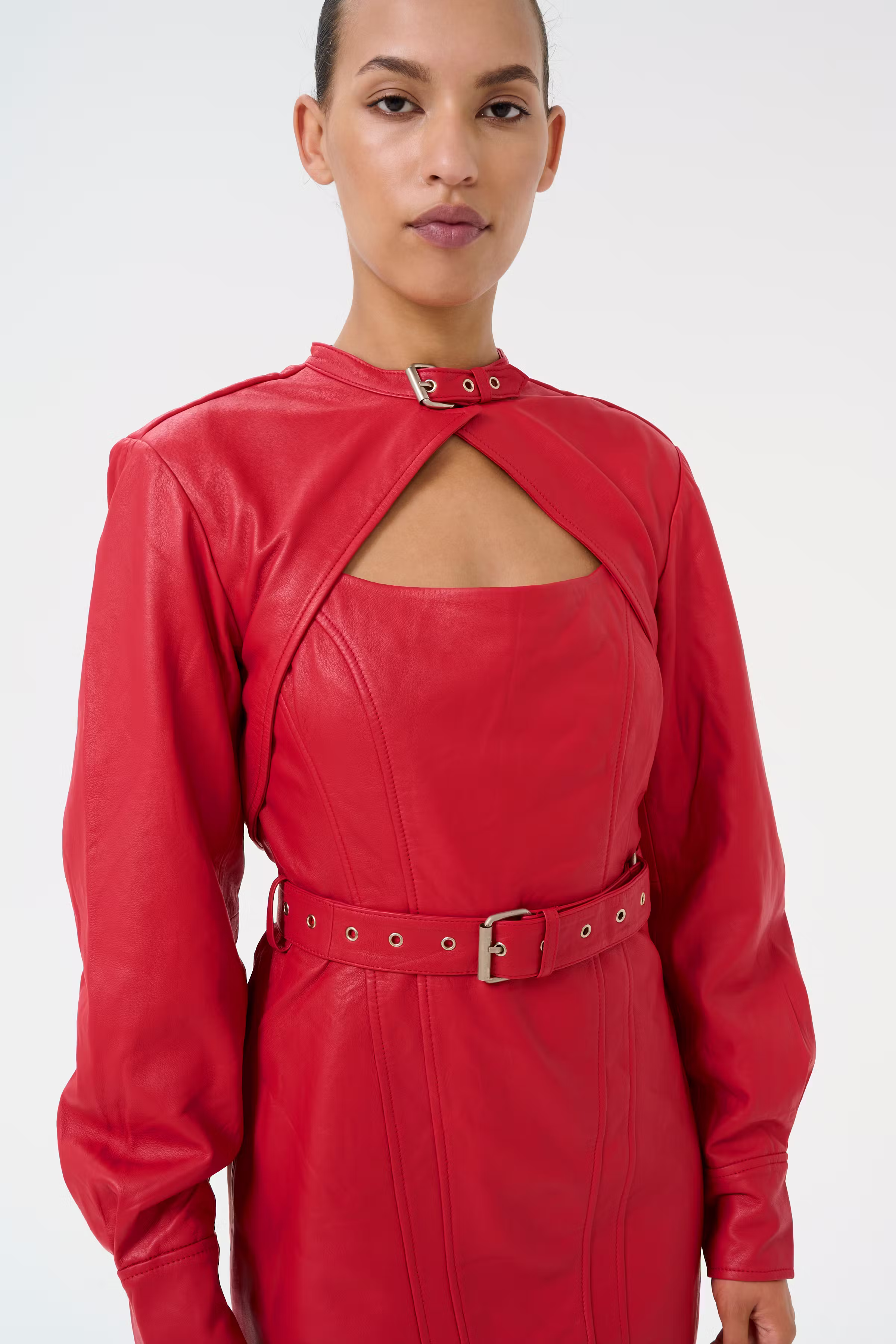 ValentinaGZ Leather dress LOOKBOOK FRONT 10910022-191758