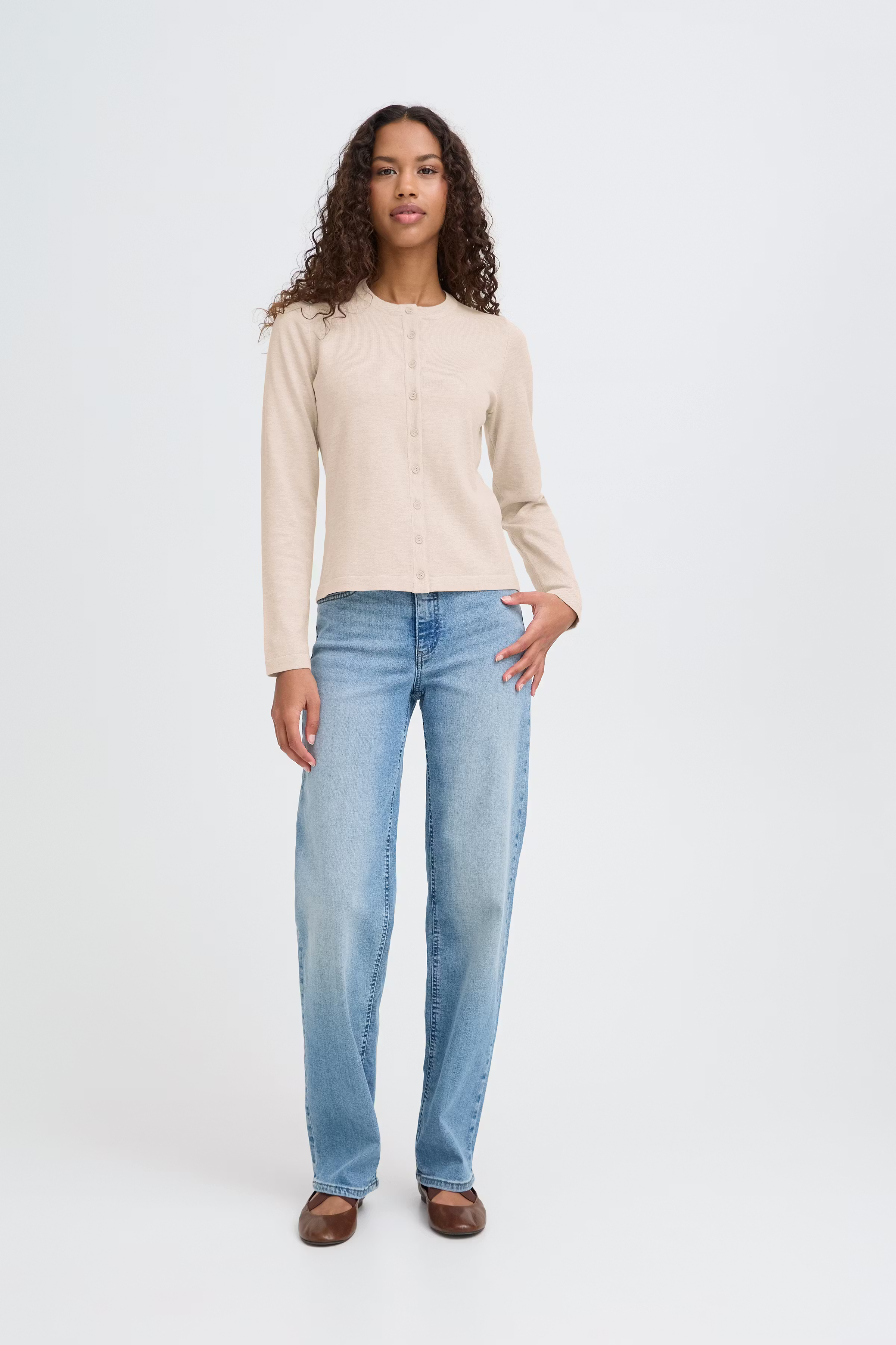 IHLULS O-Neck Cardigan LOOKBOOK FRONT 20125808-1304011