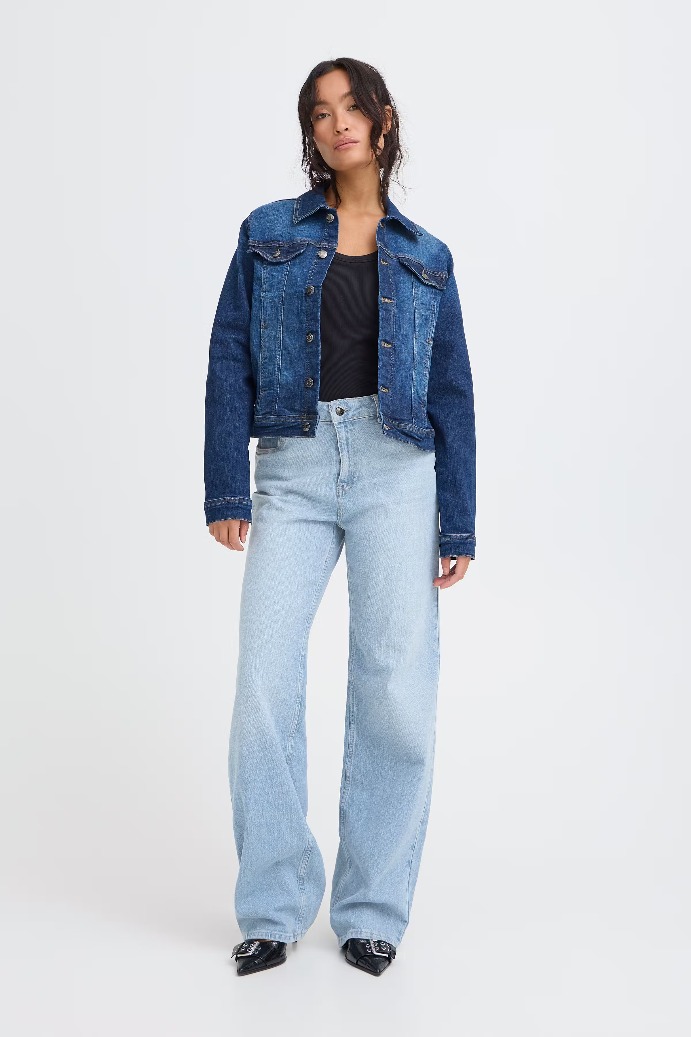 PZVEGA UHW Jeans Wide Leg LOOKBOOK FRONT 50207173-200008