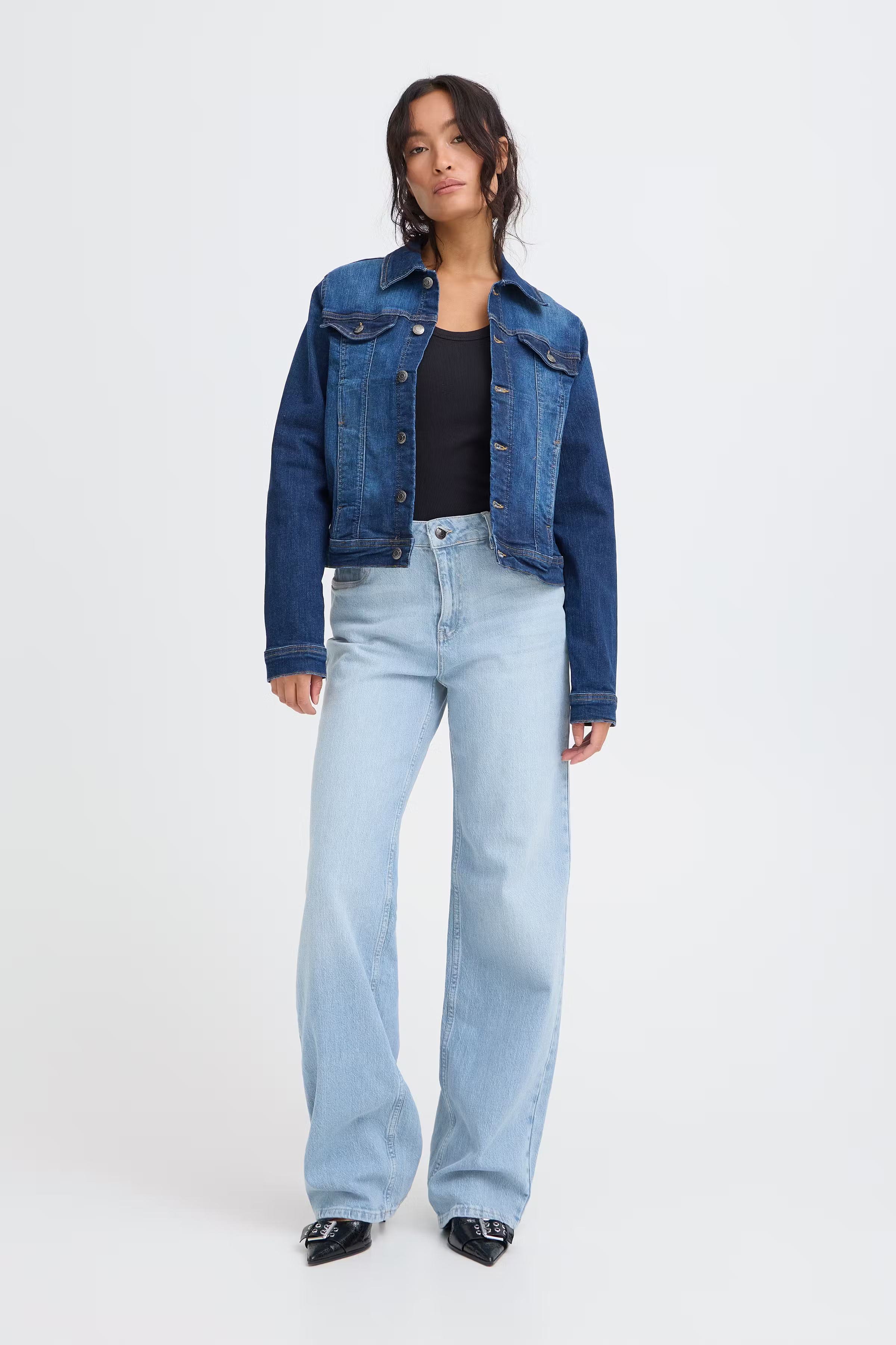 PZVEGA UHW Jeans Wide Leg LOOKBOOK FRONT 50207173-200008