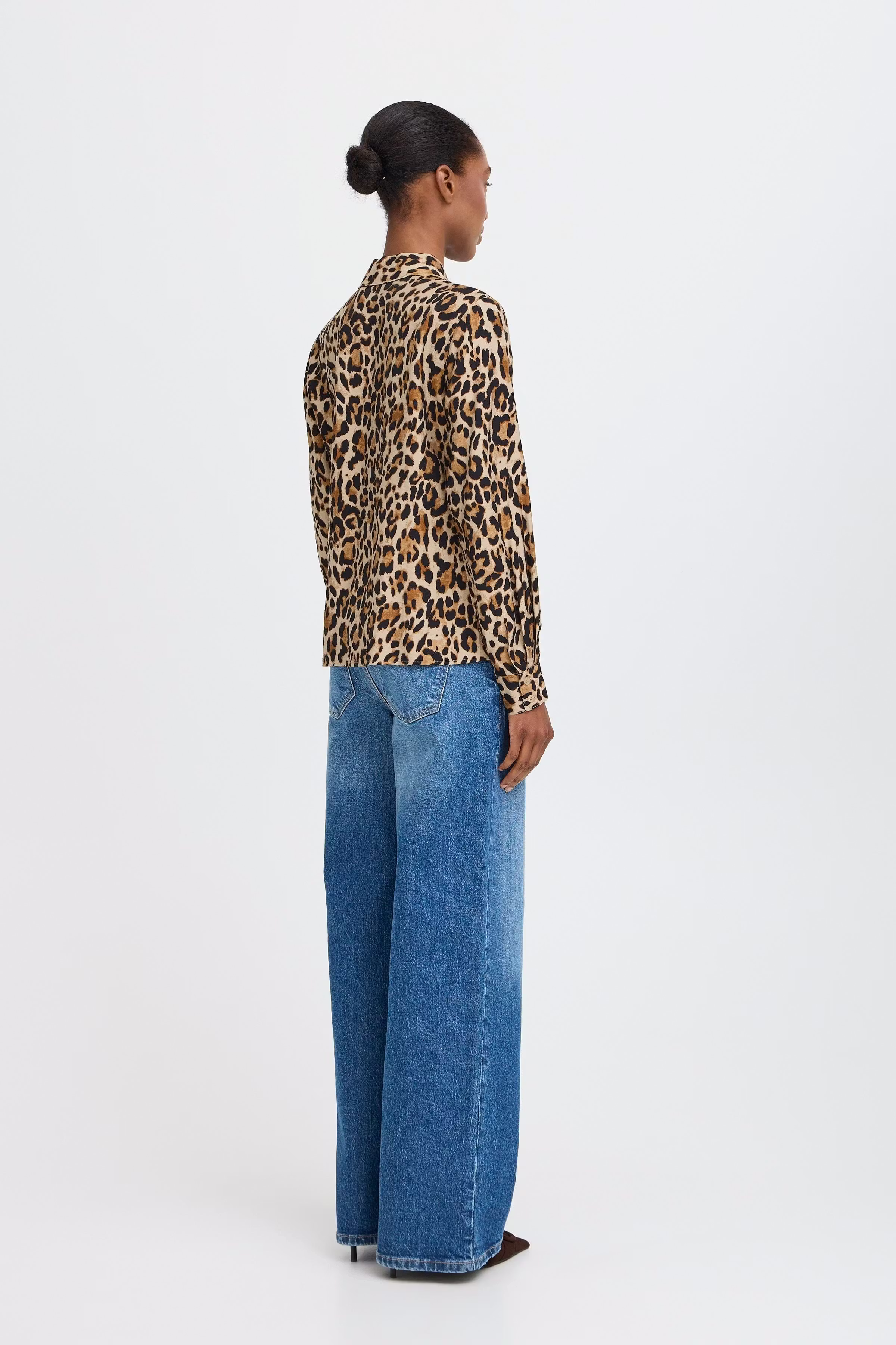 BYIHAMMA langermet skjorte LOOKBOOK BACK 20817043-204966