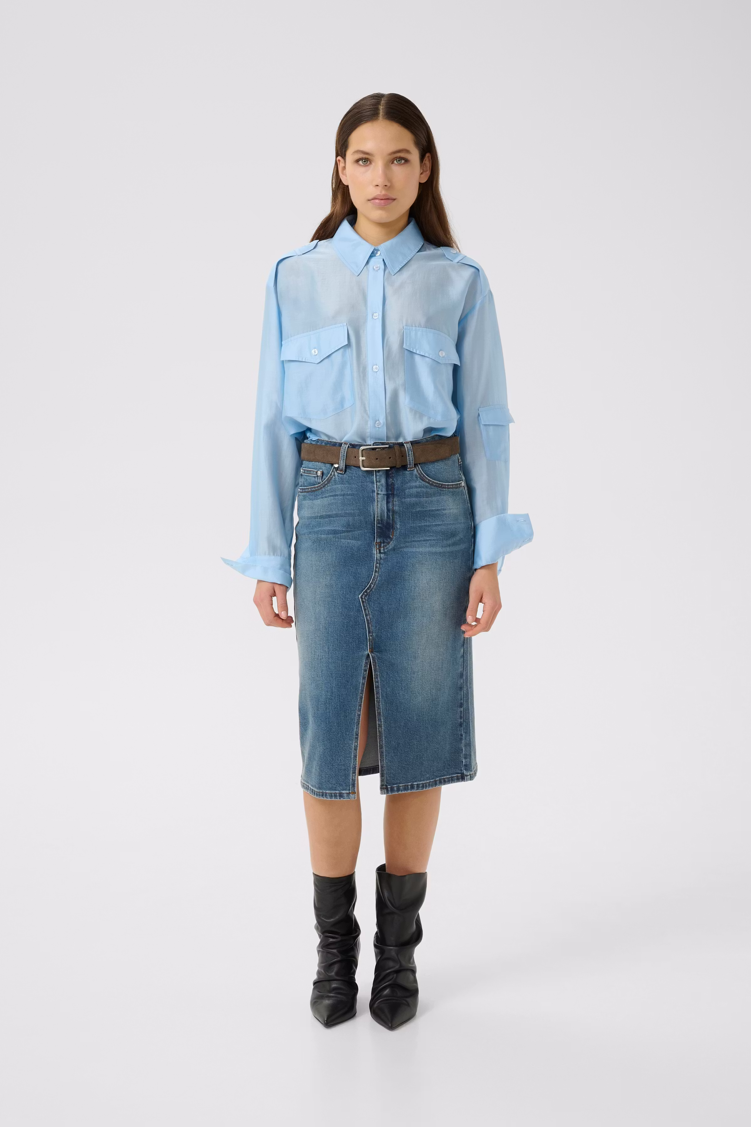 GZmalin Skjorte LOOKBOOK FRONT 10910600-154030