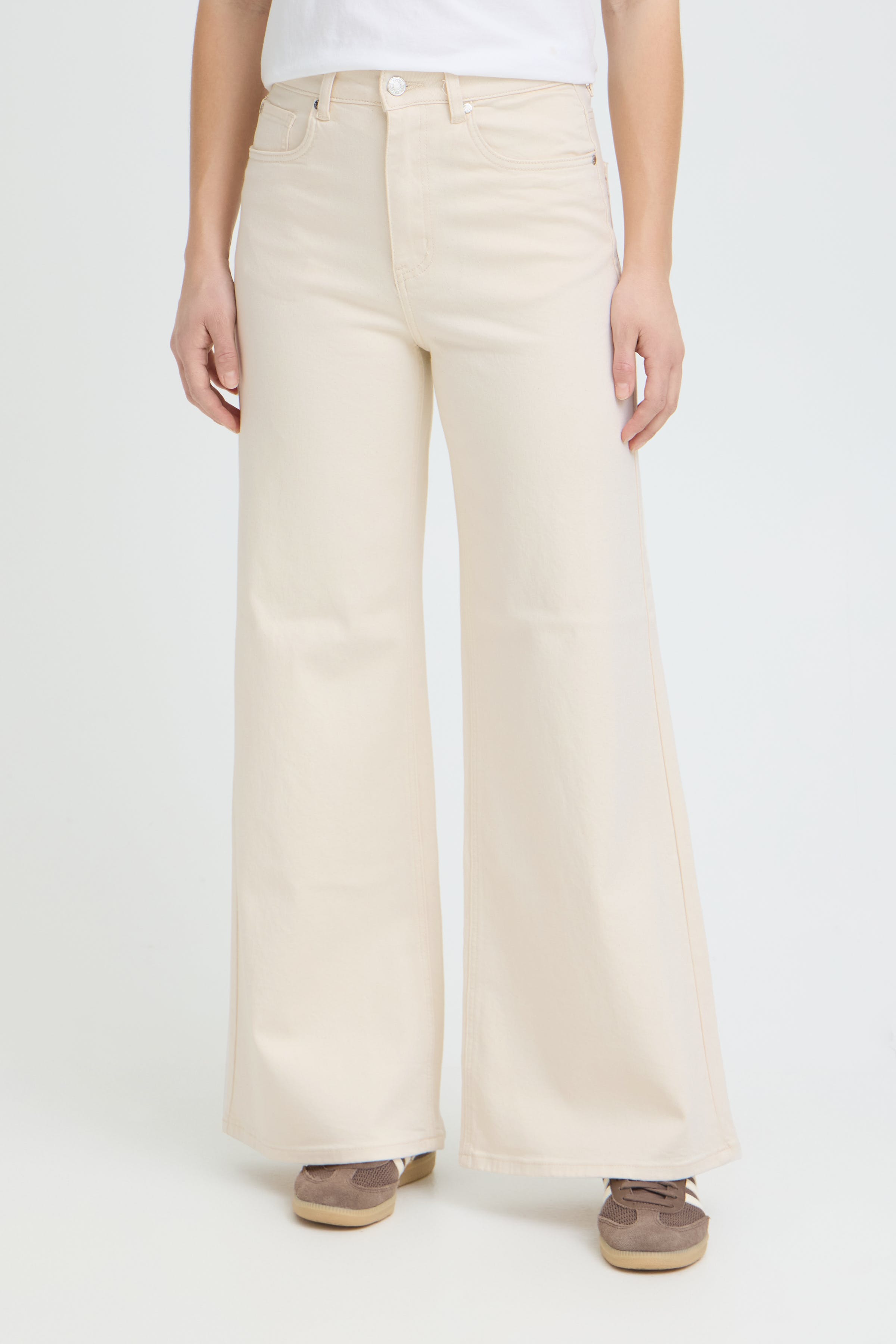 PZANNIE High Waist Wide Leg Bukser LOOKBOOK FRONT 50208774-204451