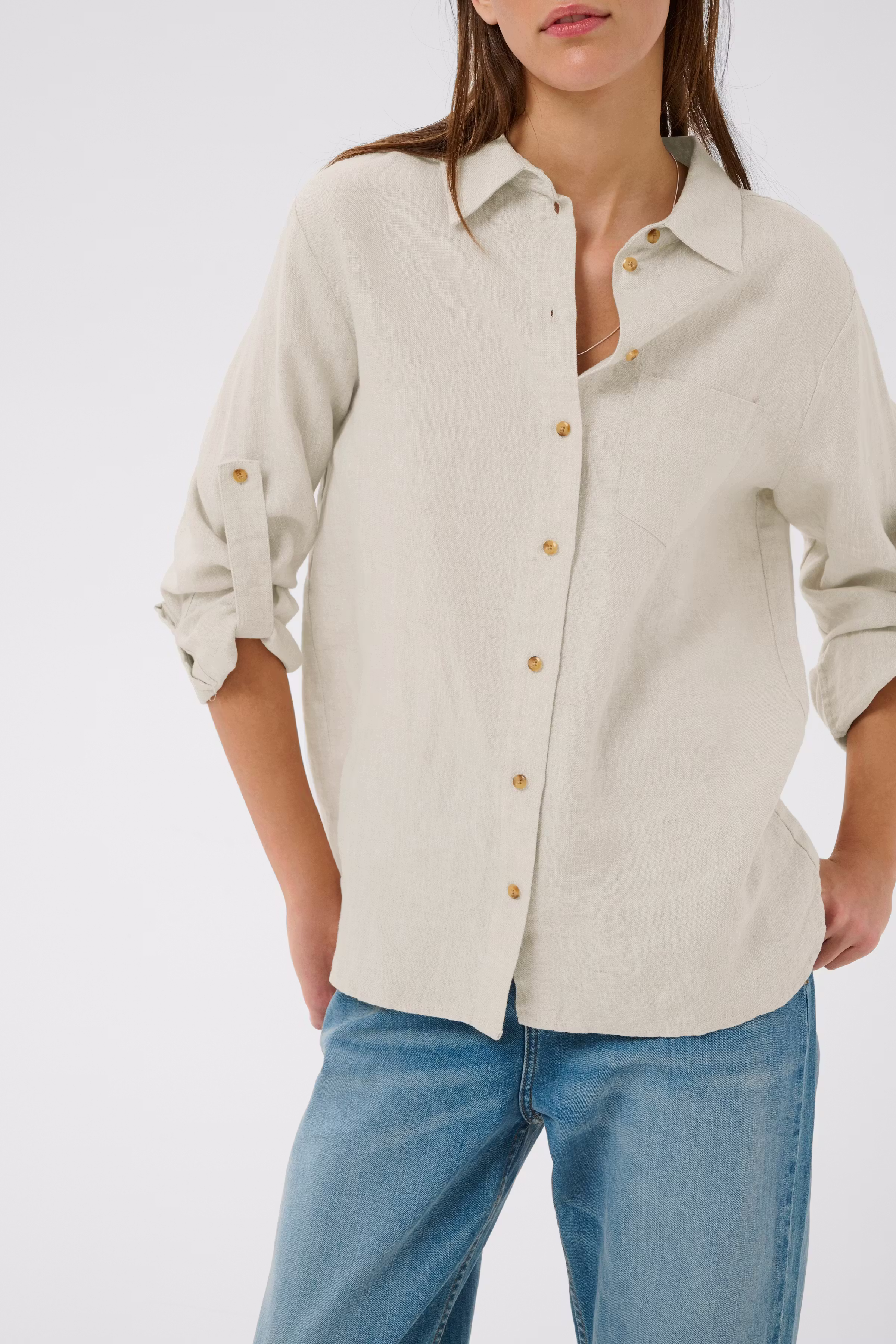 DILANAIW Classic Skjorta LOOKBOOK DETAIL 30112333-1108091