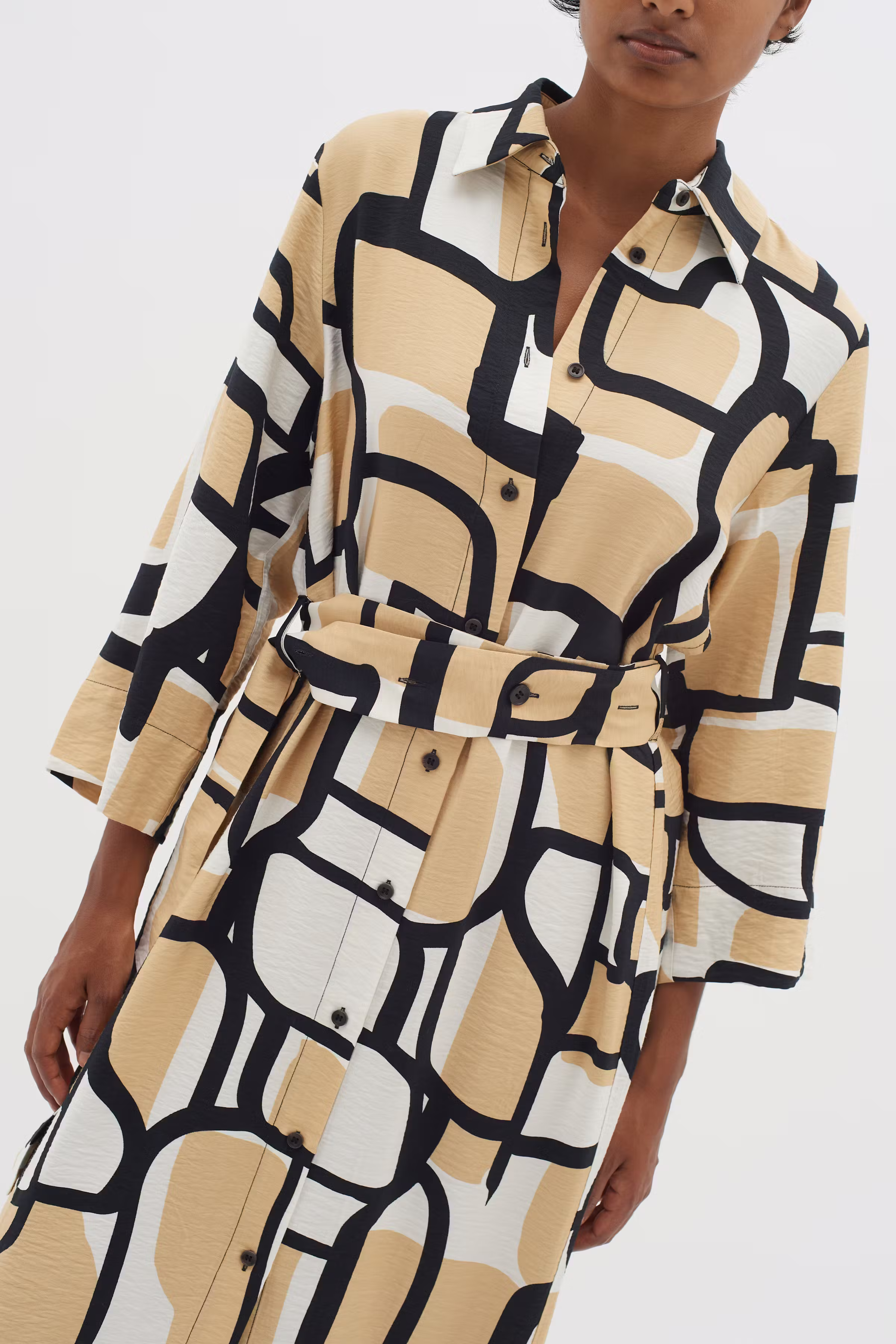 HecanteIW Shirt Klänning LOOKBOOK DETAIL 30109128-302753