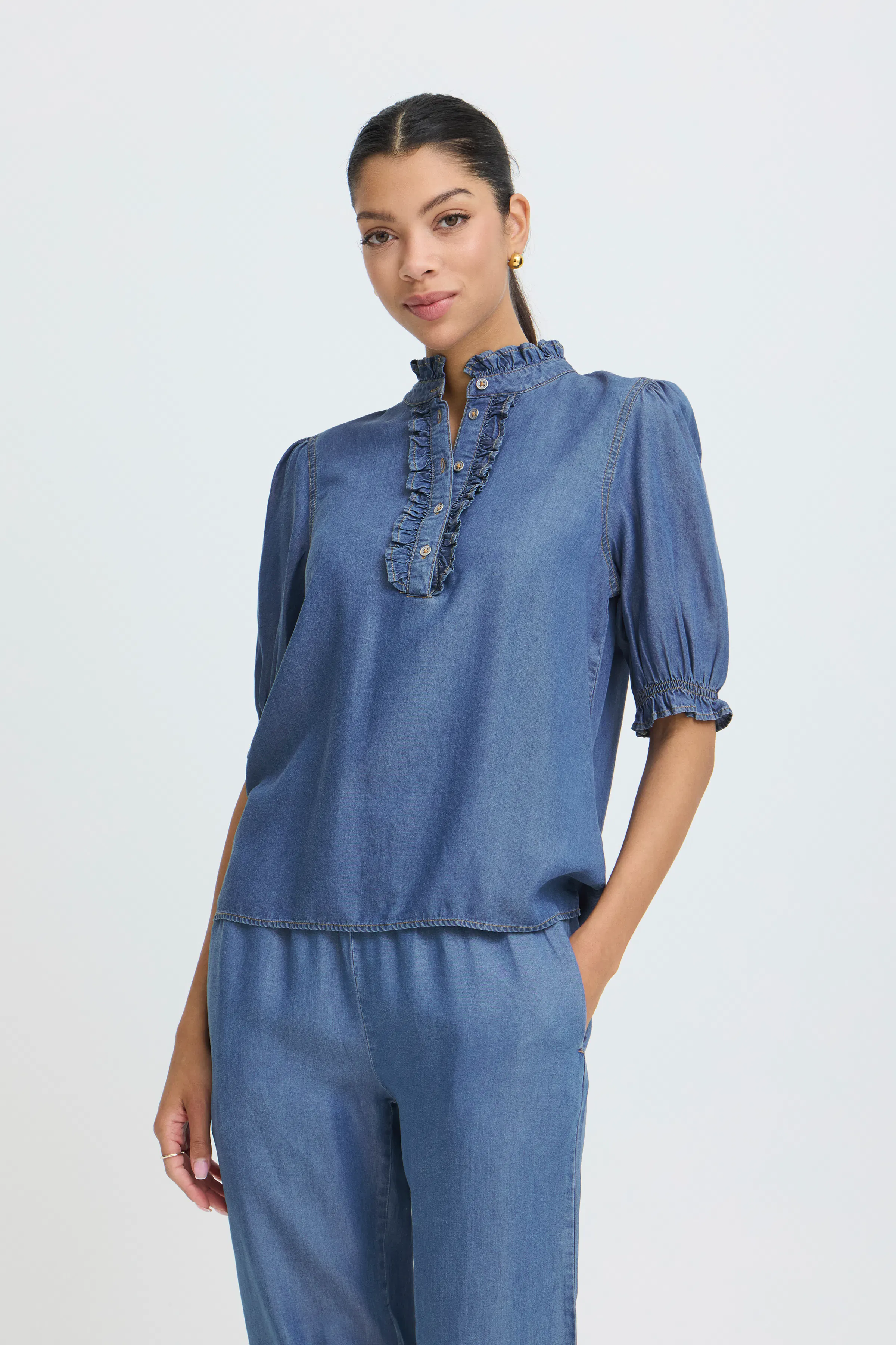 BYKOSMO Bluse LOOKBOOK FRONT 20818785-200461