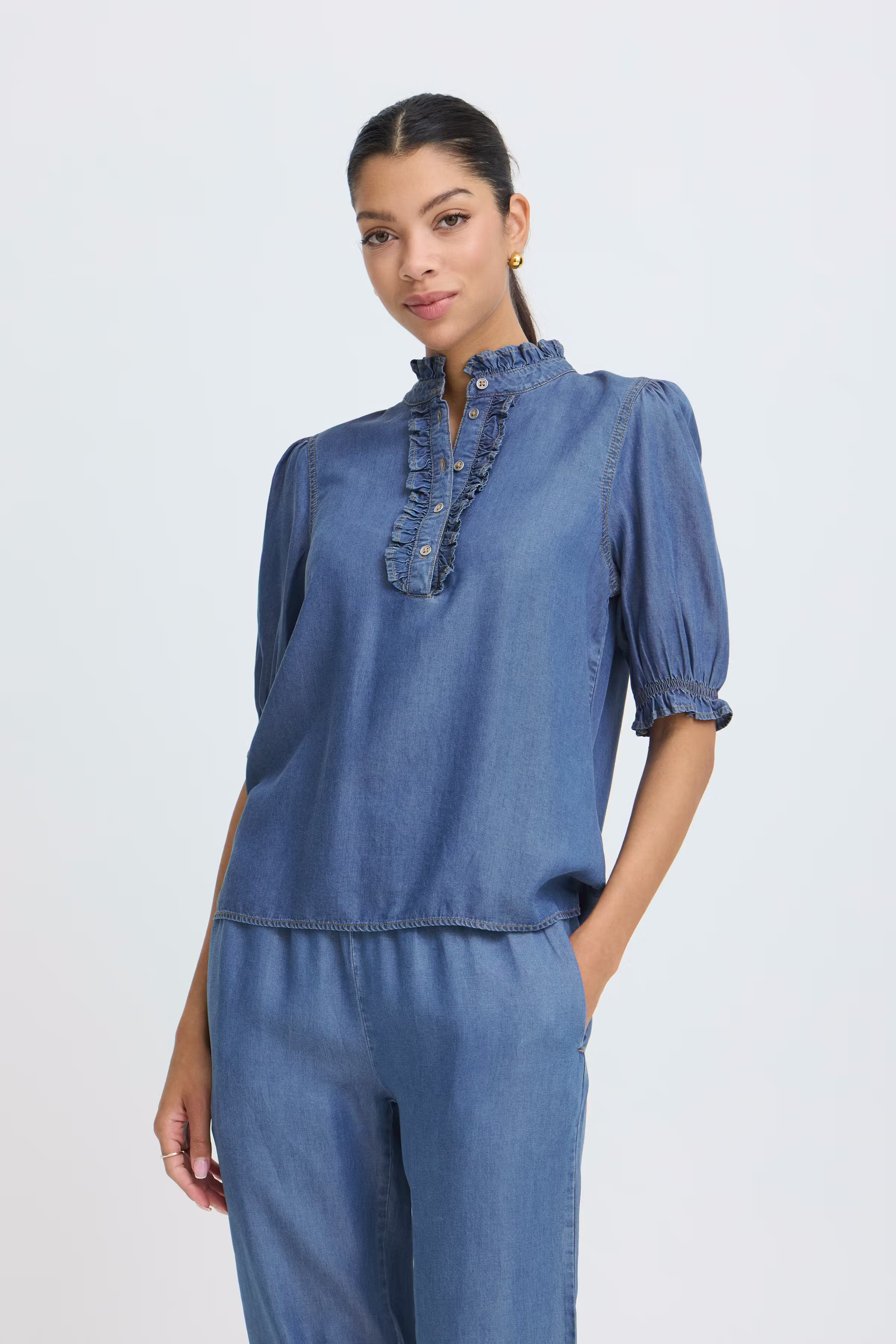 BYKOSMO Bluse LOOKBOOK FRONT 20818785-200461