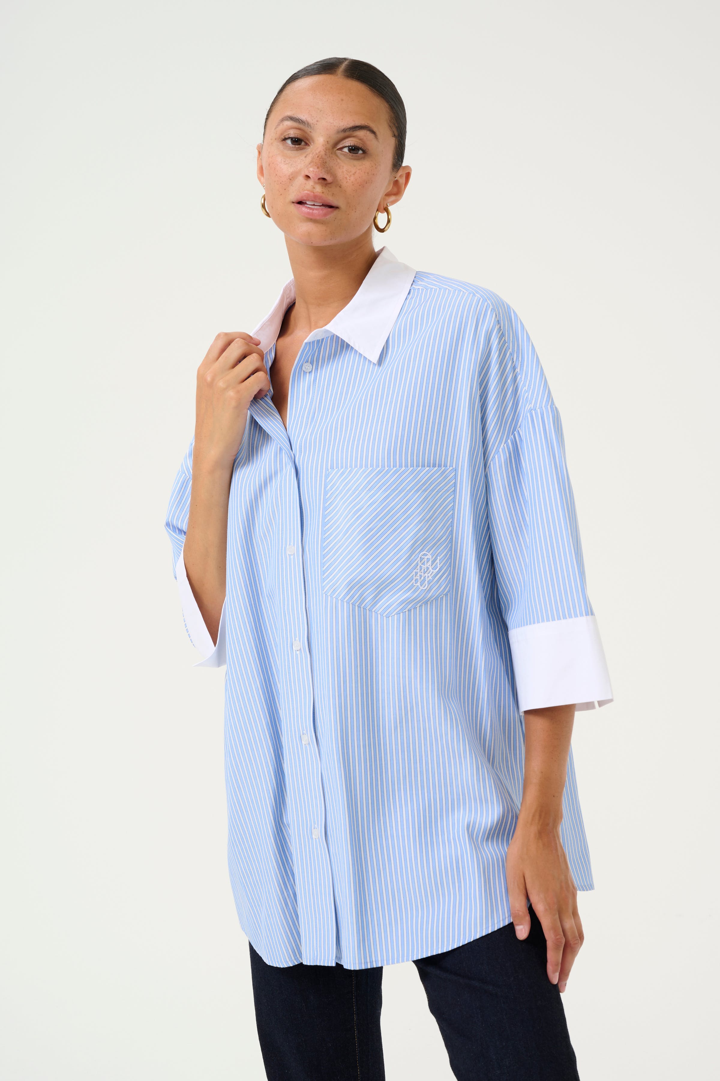 CUjude Skjorte LOOKBOOK FRONT 50111460-107055