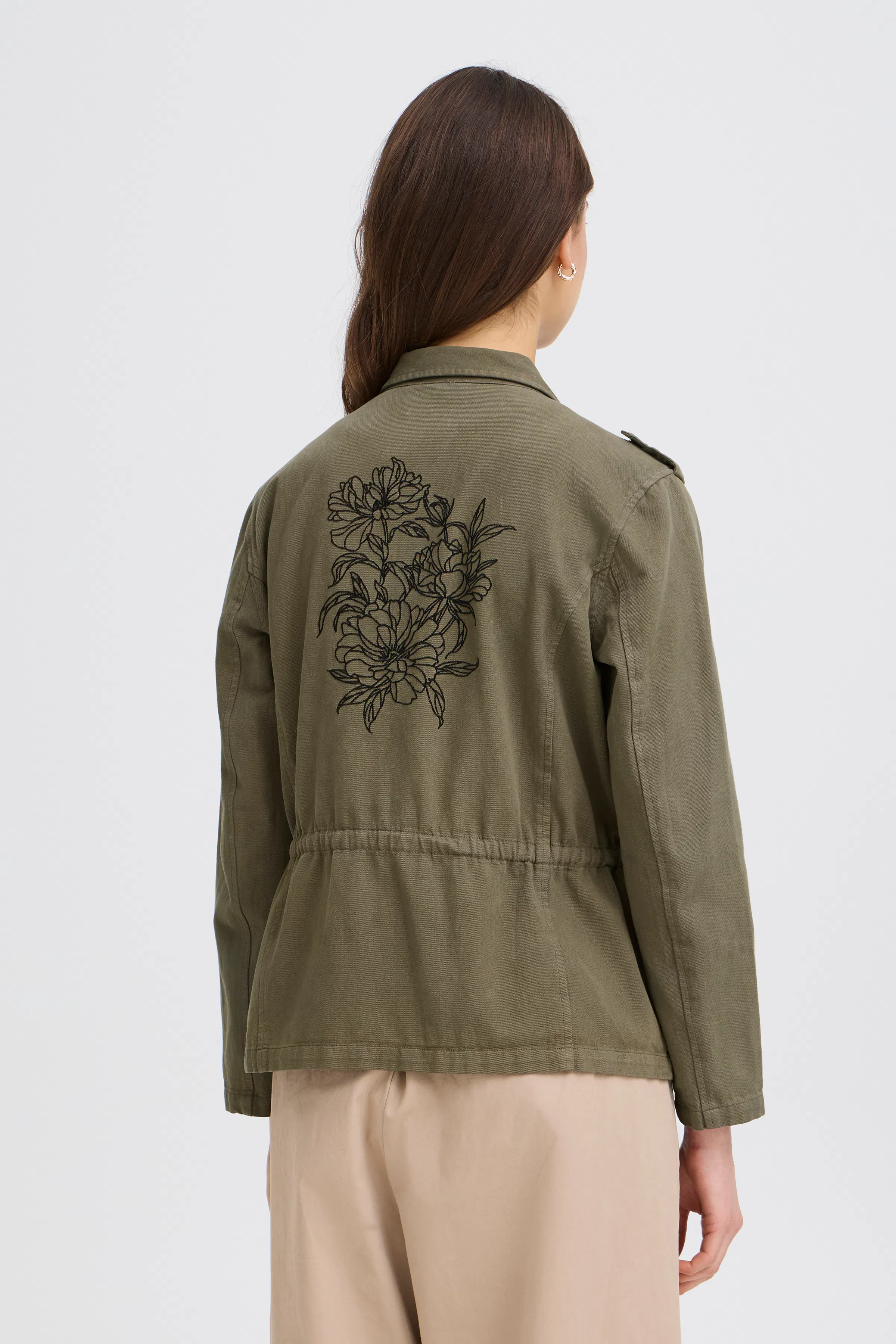FRJULINE Causal jas LOOKBOOK BACK 20617787-180516
