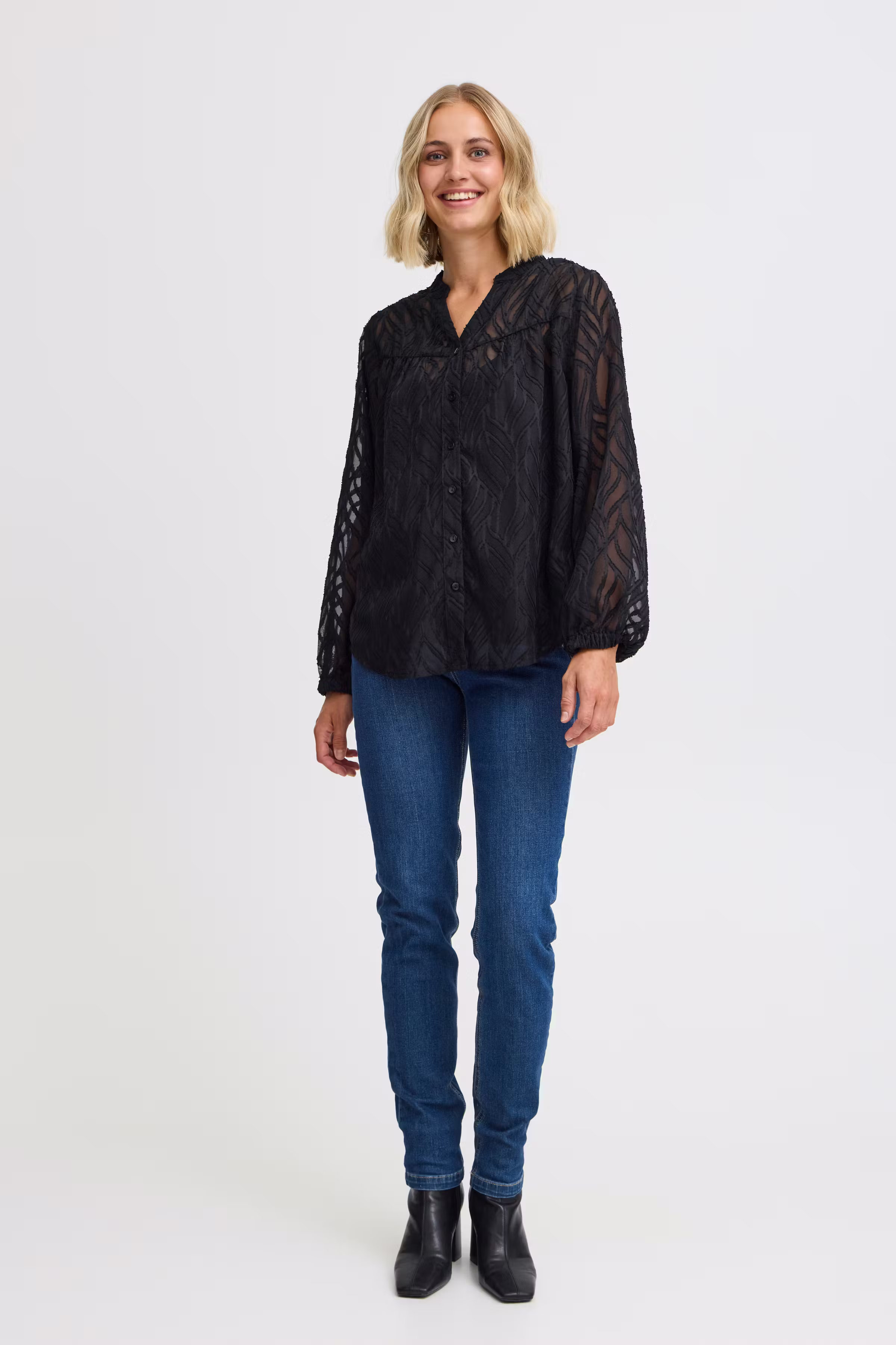 FRHAZY Skjorte LOOKBOOK FRONT 20614281-200113