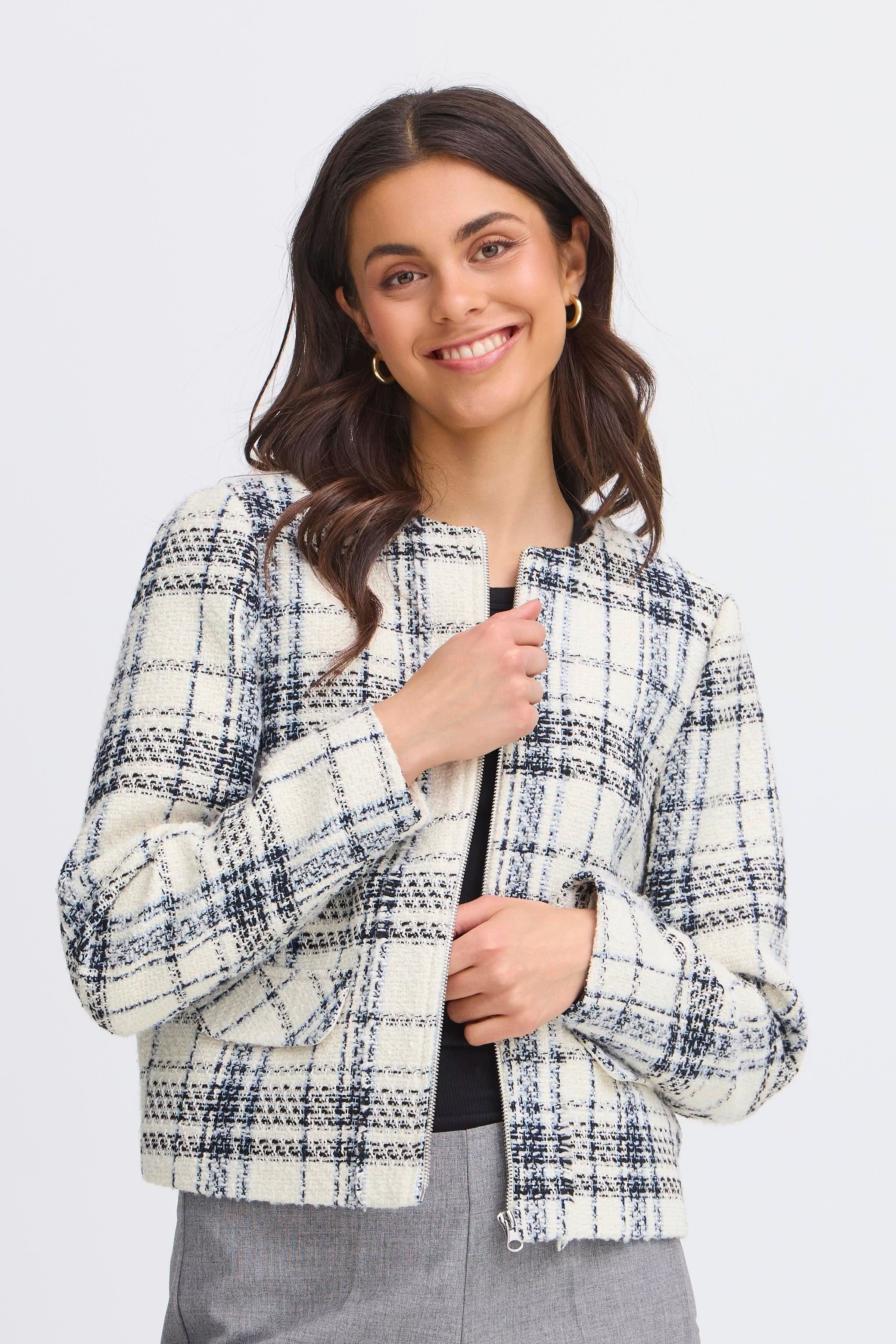 FRAMAYA Casual jakke LOOKBOOK FRONT 20615883-205253