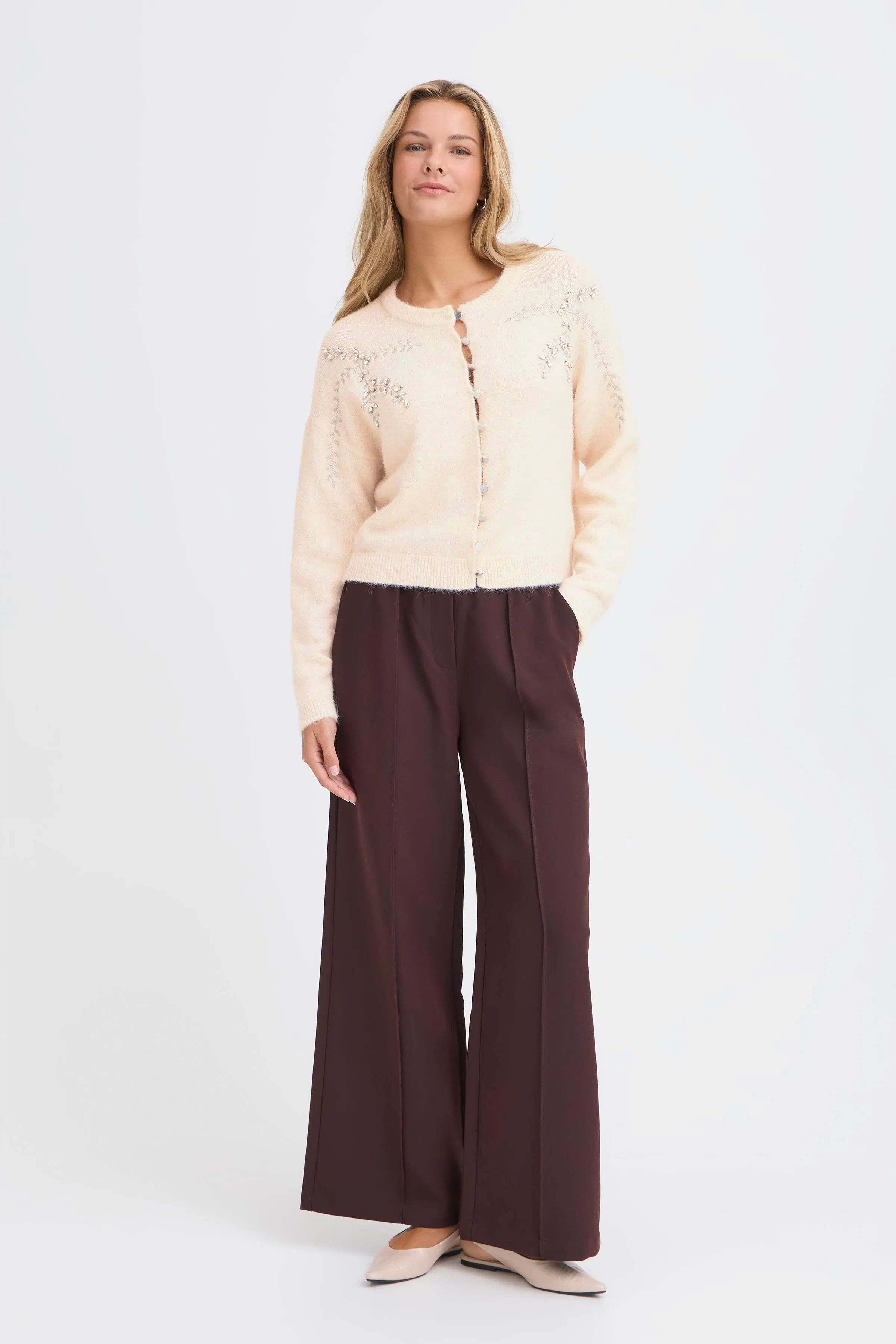 FRKENDRA Cardigan LOOKBOOK FRONT 20617317-1304011