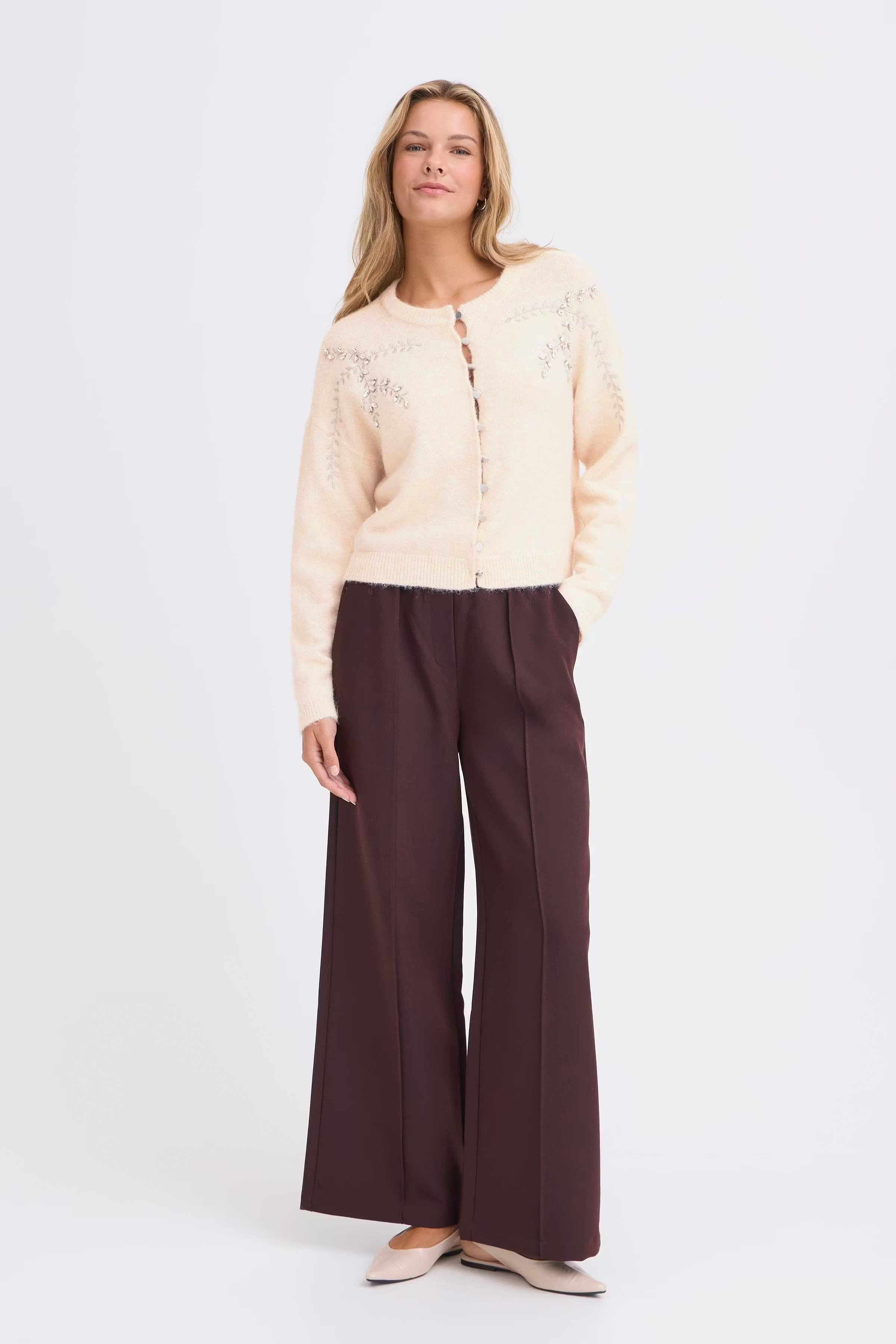 FRKENDRA Cardigan LOOKBOOK FRONT 20617317-1304011