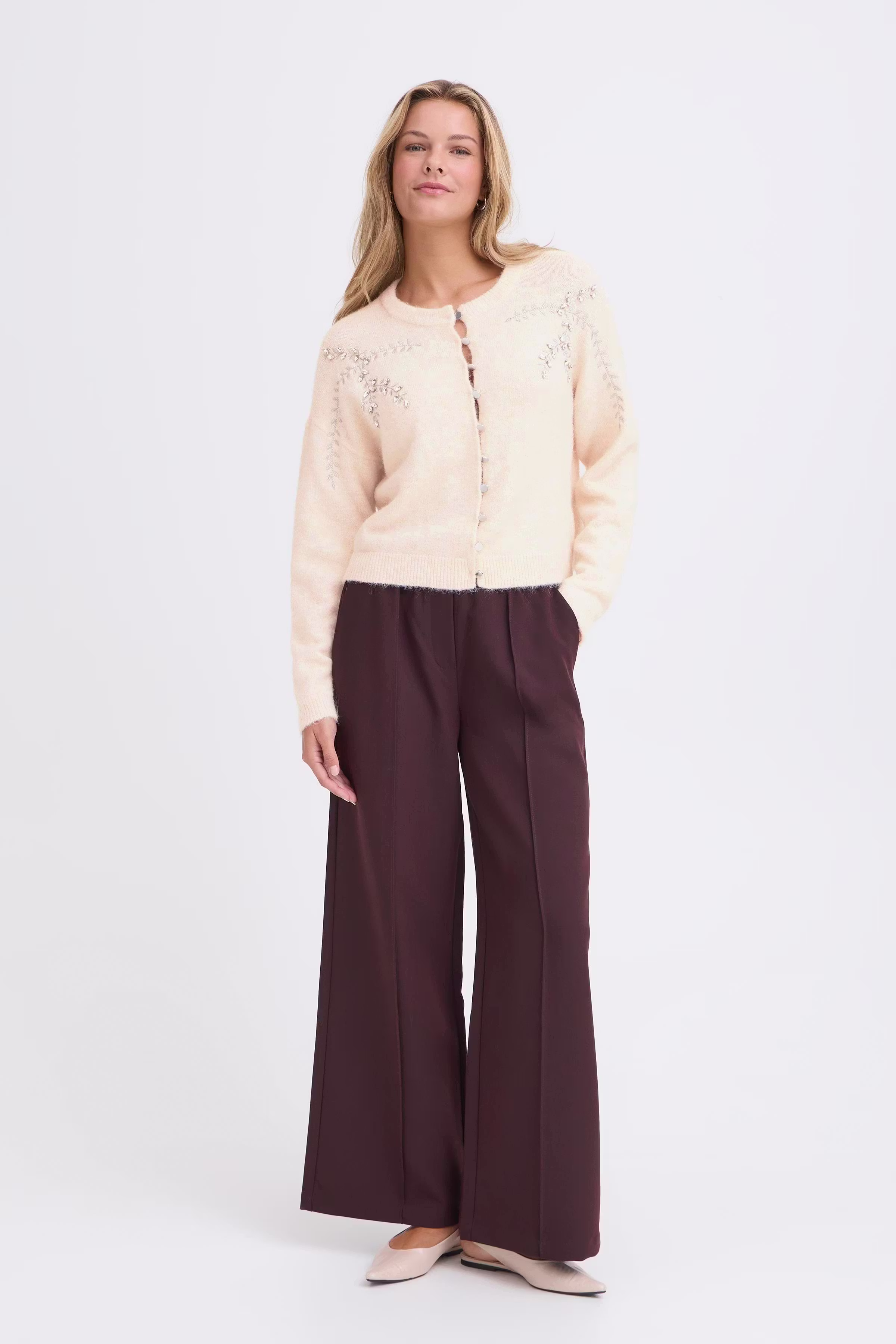 FRKENDRA Cardigan LOOKBOOK FRONT 20617317-1304011