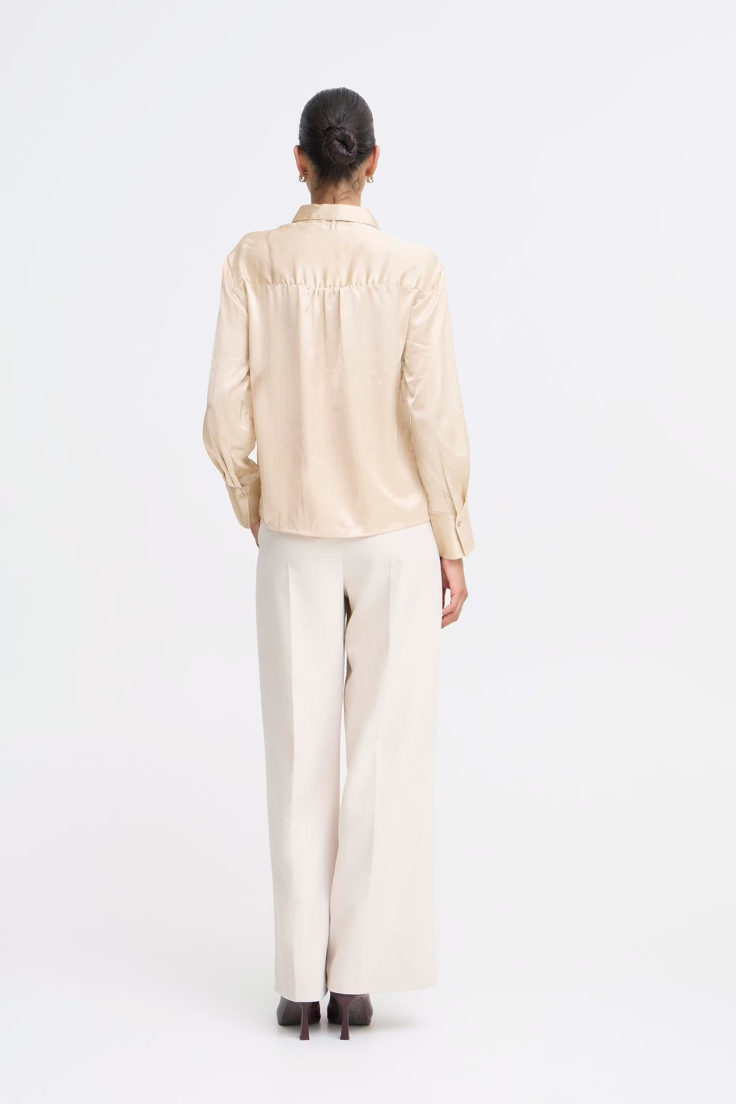 BYHIVINA Skjorte LOOKBOOK BACK 20818289-900002890