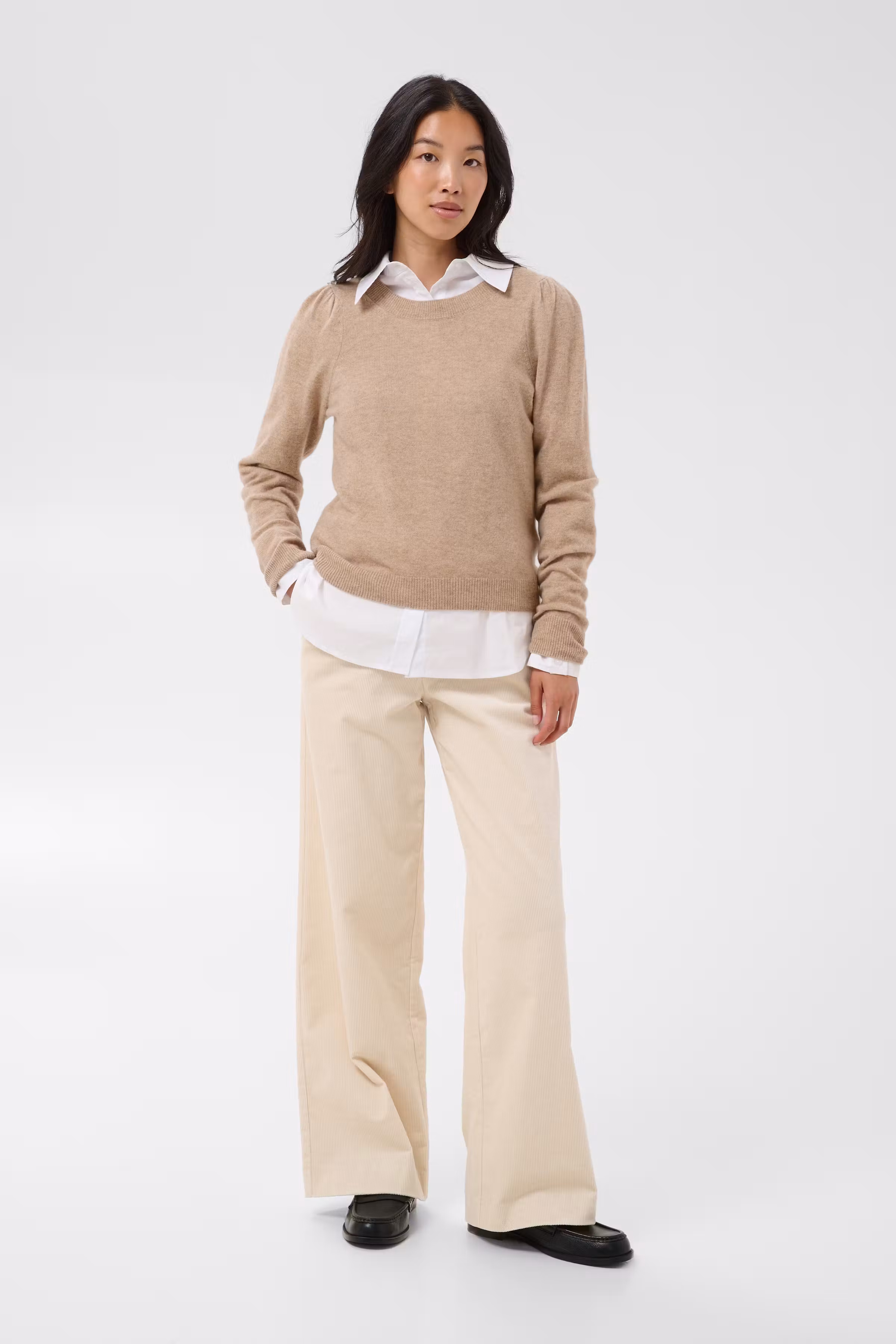 EvinaPW Kasjmier trui LOOKBOOK FRONT 30307337-1611061
