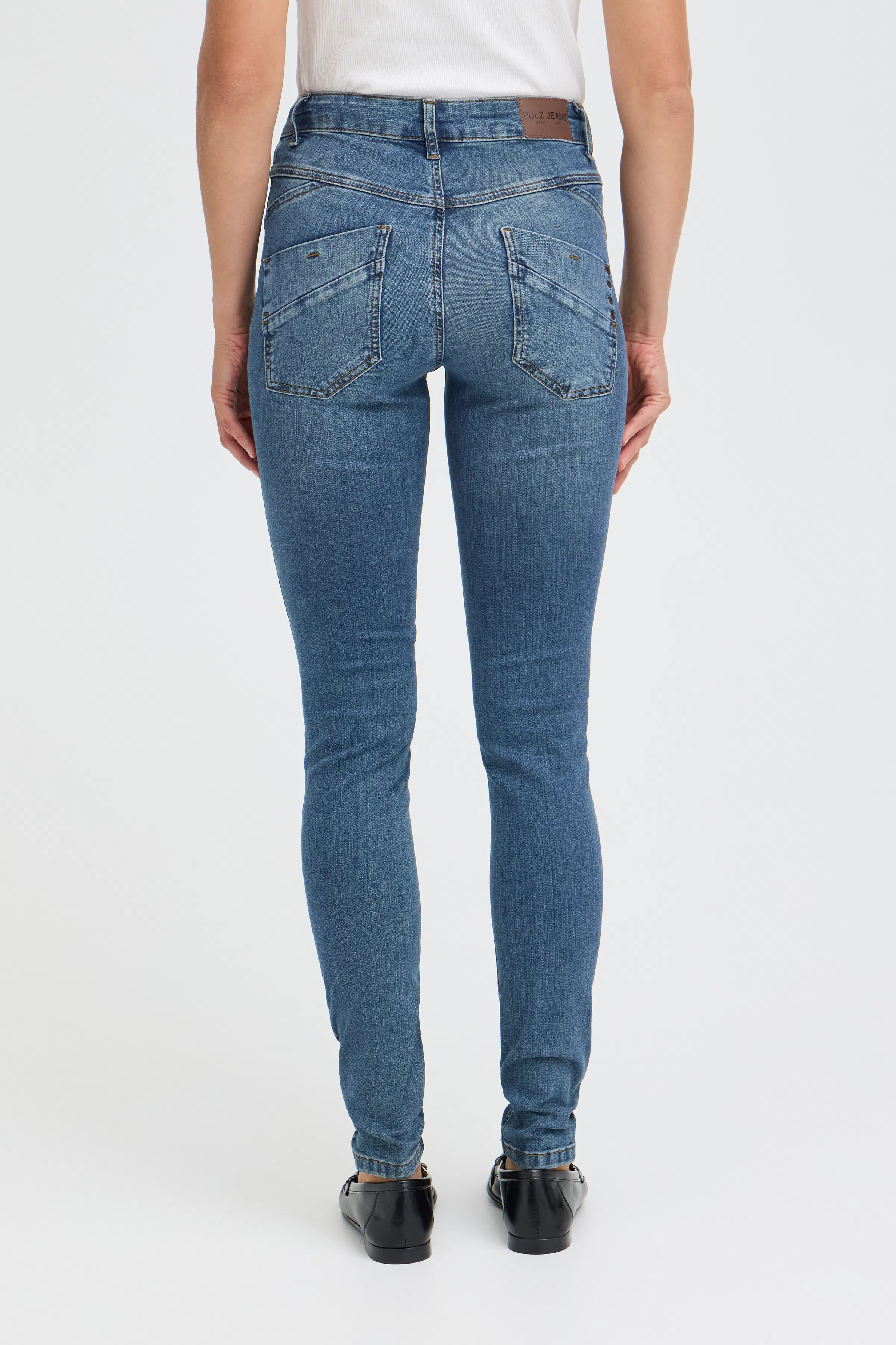 PZCARMEN Hw Jeans Skinny Leg LOOKBOOK BACK 50204829-5001901