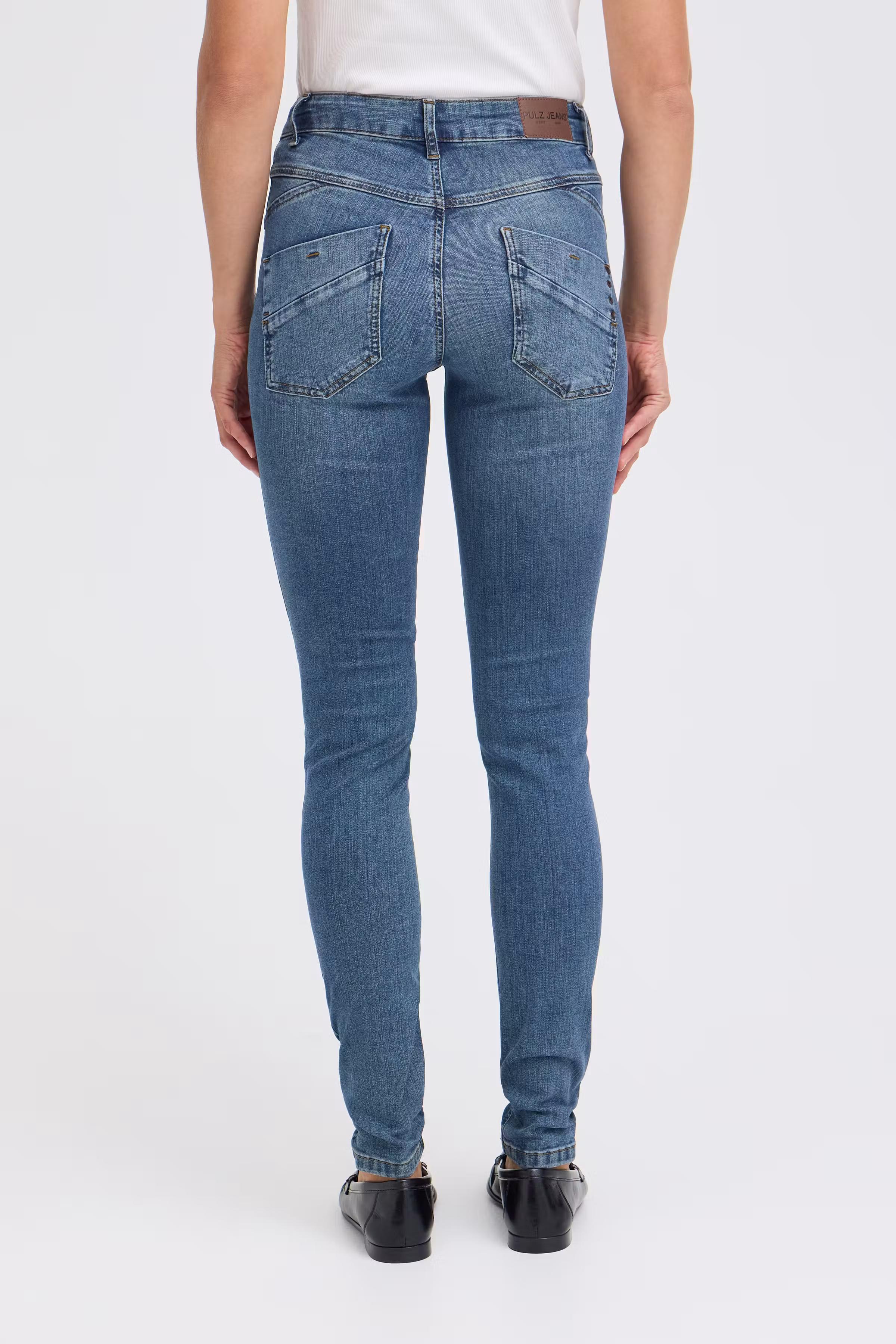 PZCARMEN Hw Jeans Skinny Leg LOOKBOOK BACK 50204829-5001901