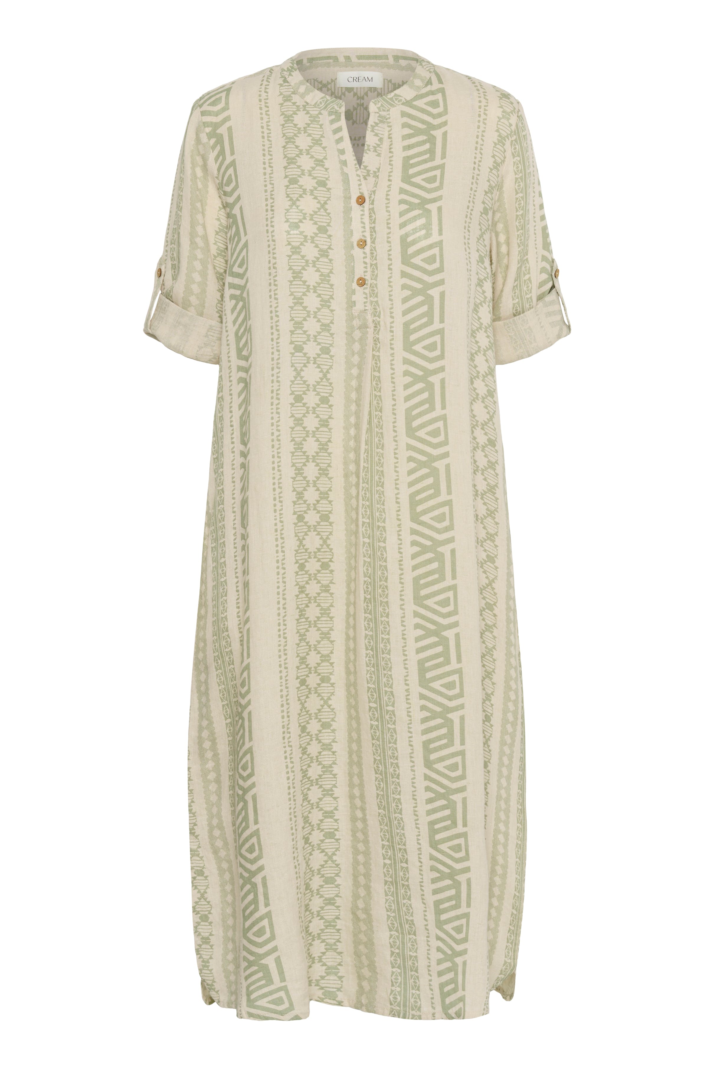 CRBellis Leinenkleid PACK FRONT 10611577-104468