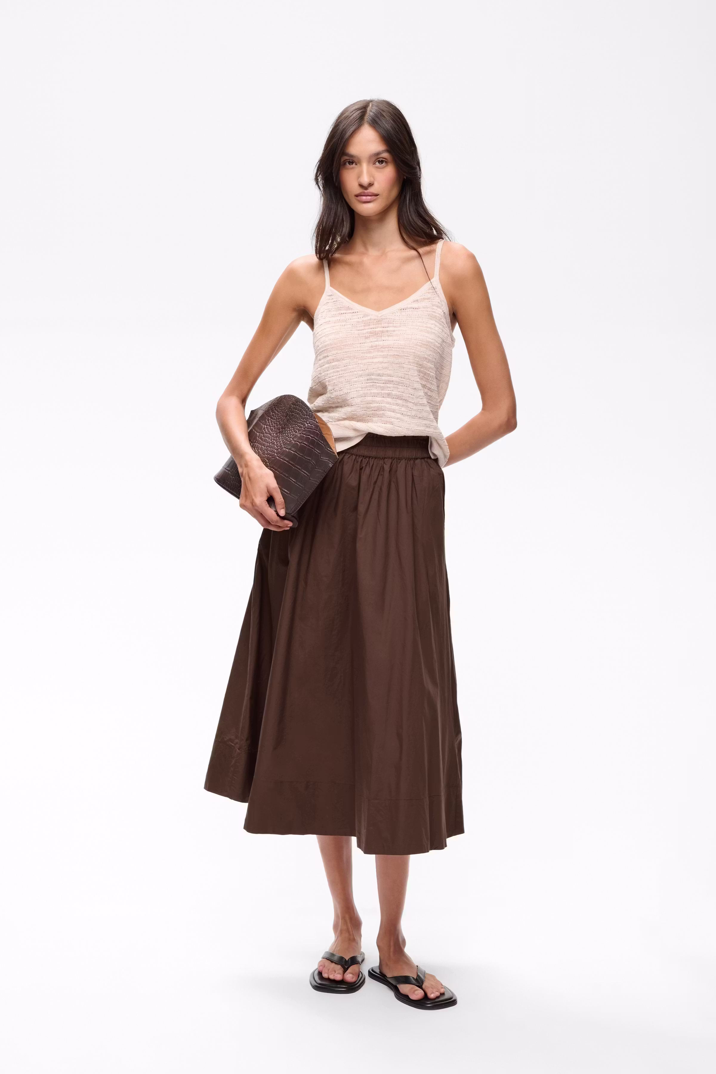 DaffodilIW Skjørt LOOKBOOK FRONT 30110747-191015