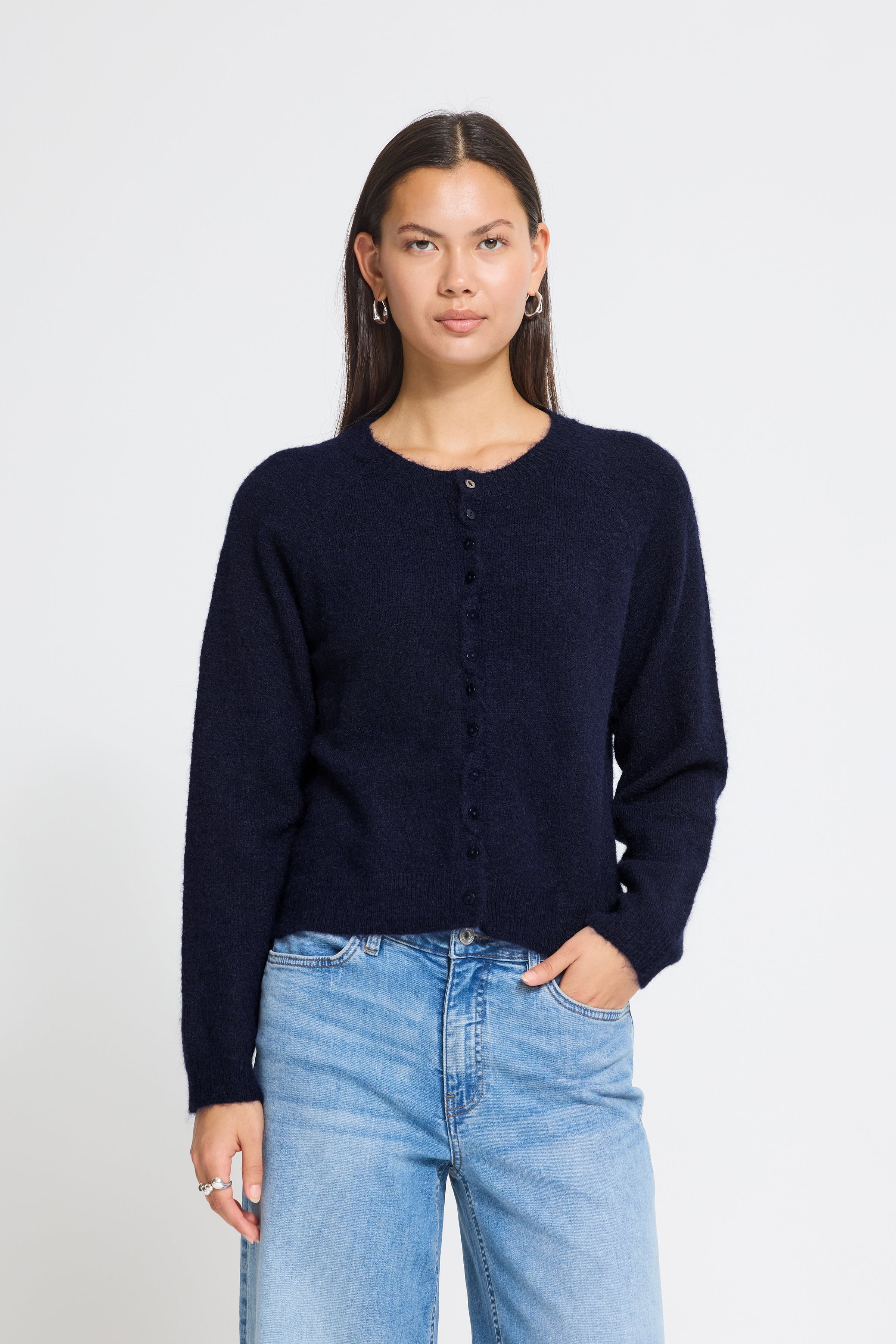 IHSAGE Cardigan LOOKBOOK FRONT 20126708-193831