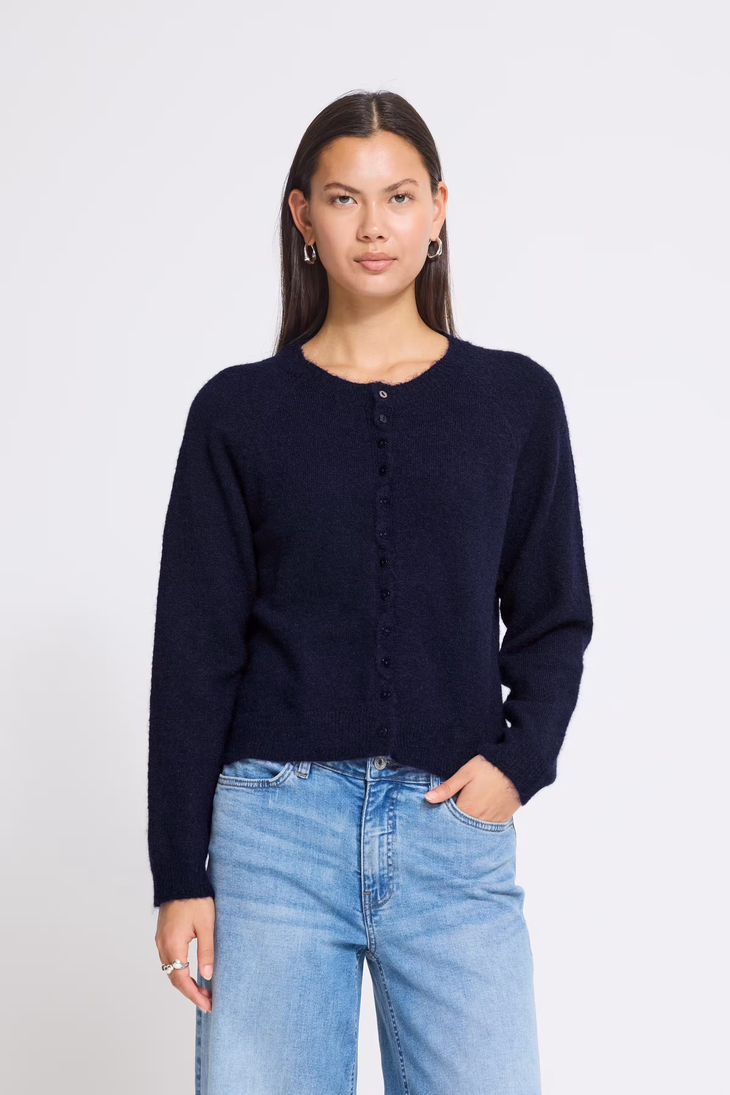 IHSAGE Cardigan LOOKBOOK FRONT 20126708-193831