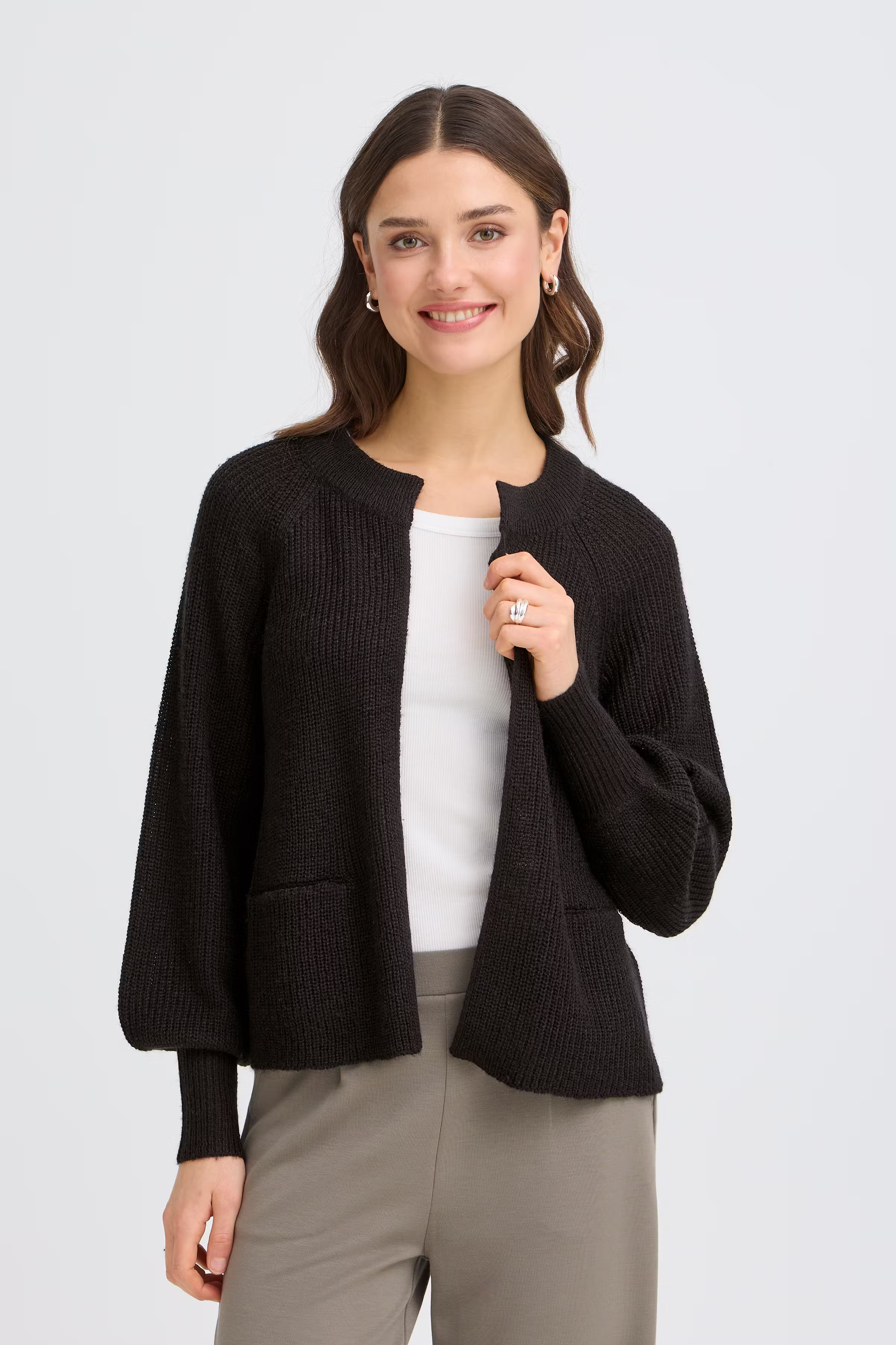 FRERETTA Cardigan LOOKBOOK FRONT 20614468-200113