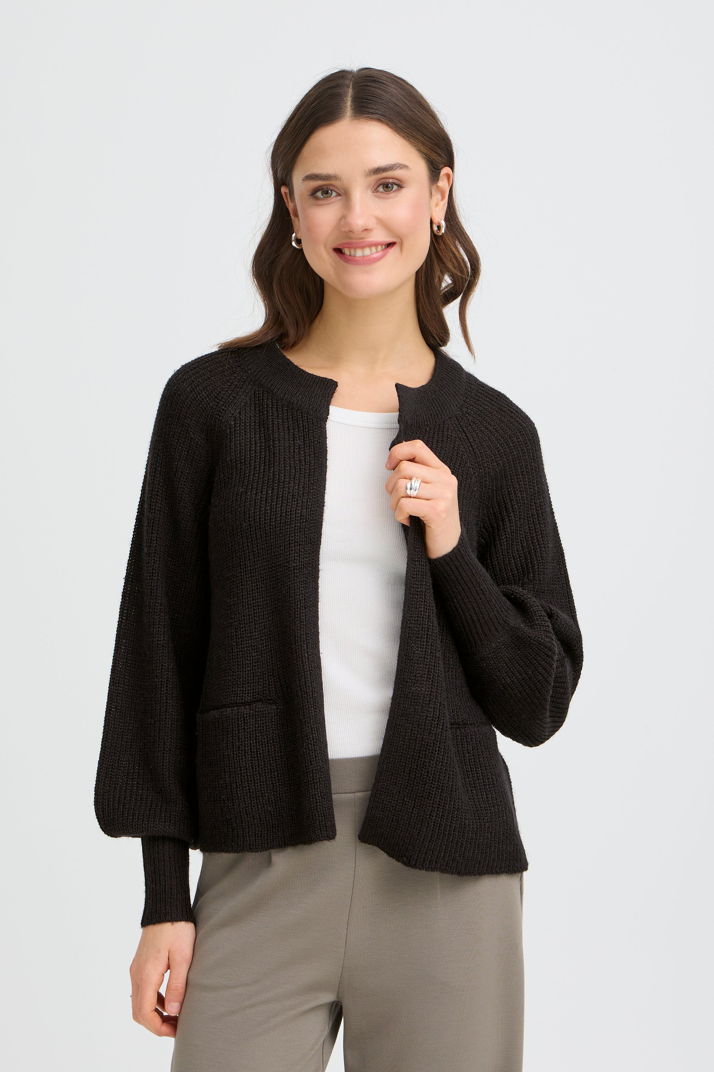 FRERETTA Cardigan LOOKBOOK FRONT 20614468-200113